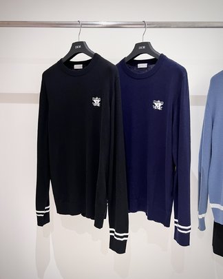 AAAAA+ Dior Clothing Sweatshirts Wool Fall Collection Long Sleeve