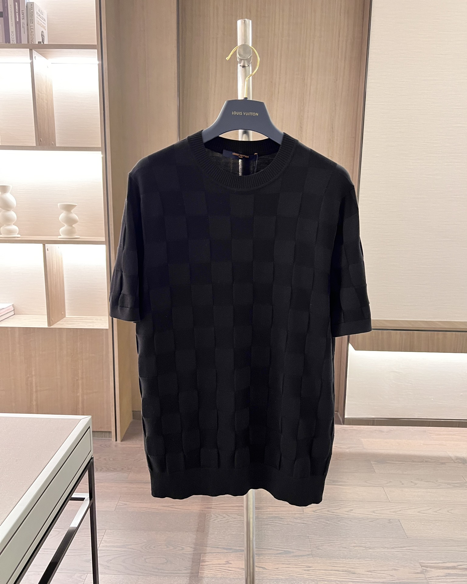 Louis Vuitton Vêtements T-Shirt Coton Tricot Série d’été Manches courtes