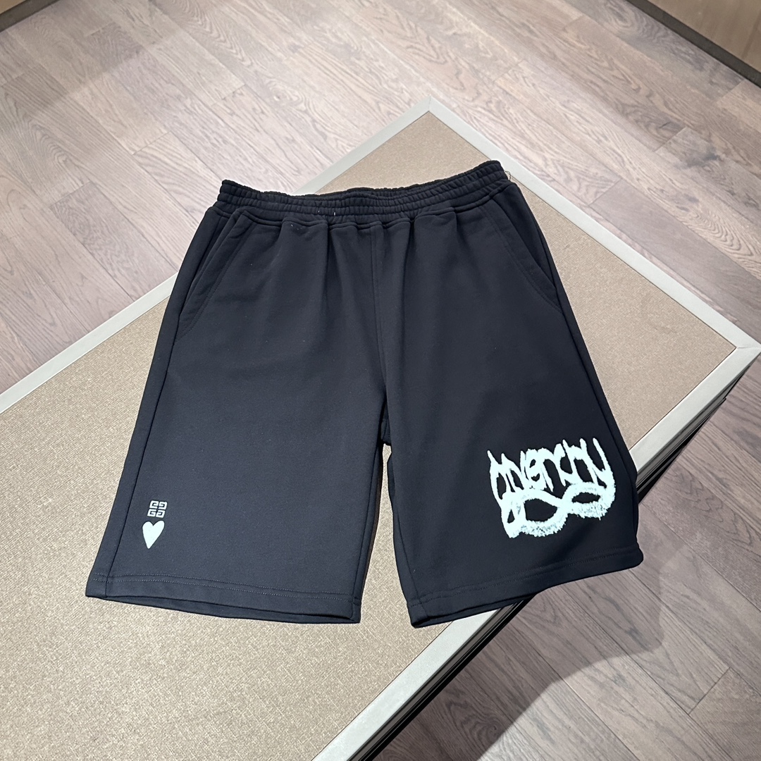 Givenchy Clothing Pants & Trousers Shorts Embroidery Fashion Casual