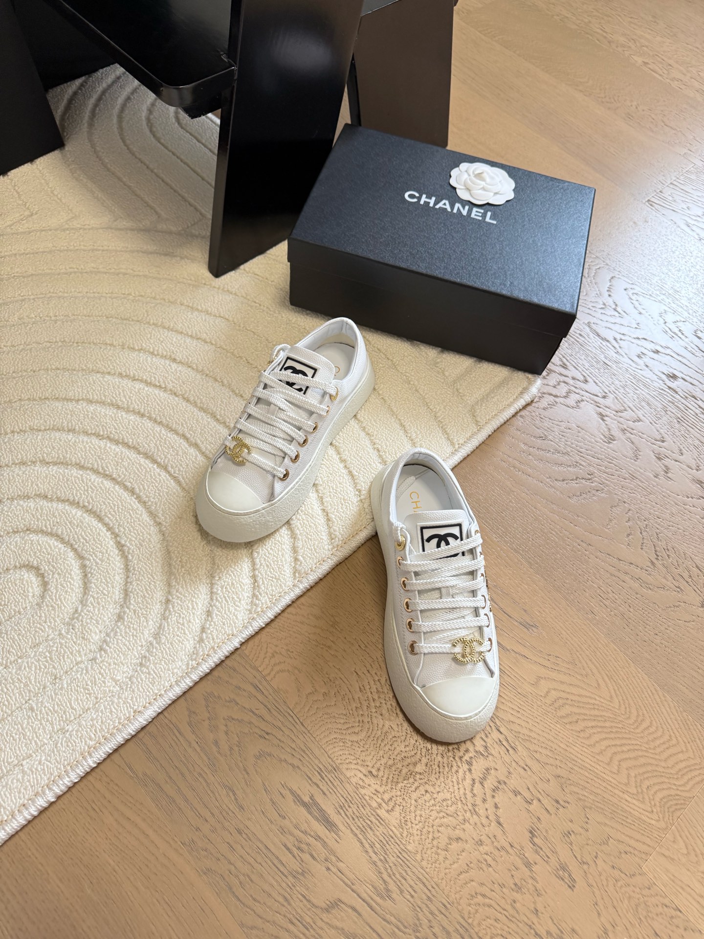 Chanel 25C nuevos zapatos con dedo gordo, desarrollo original 🖤versión superior, misma parte superior genuina, forro d…