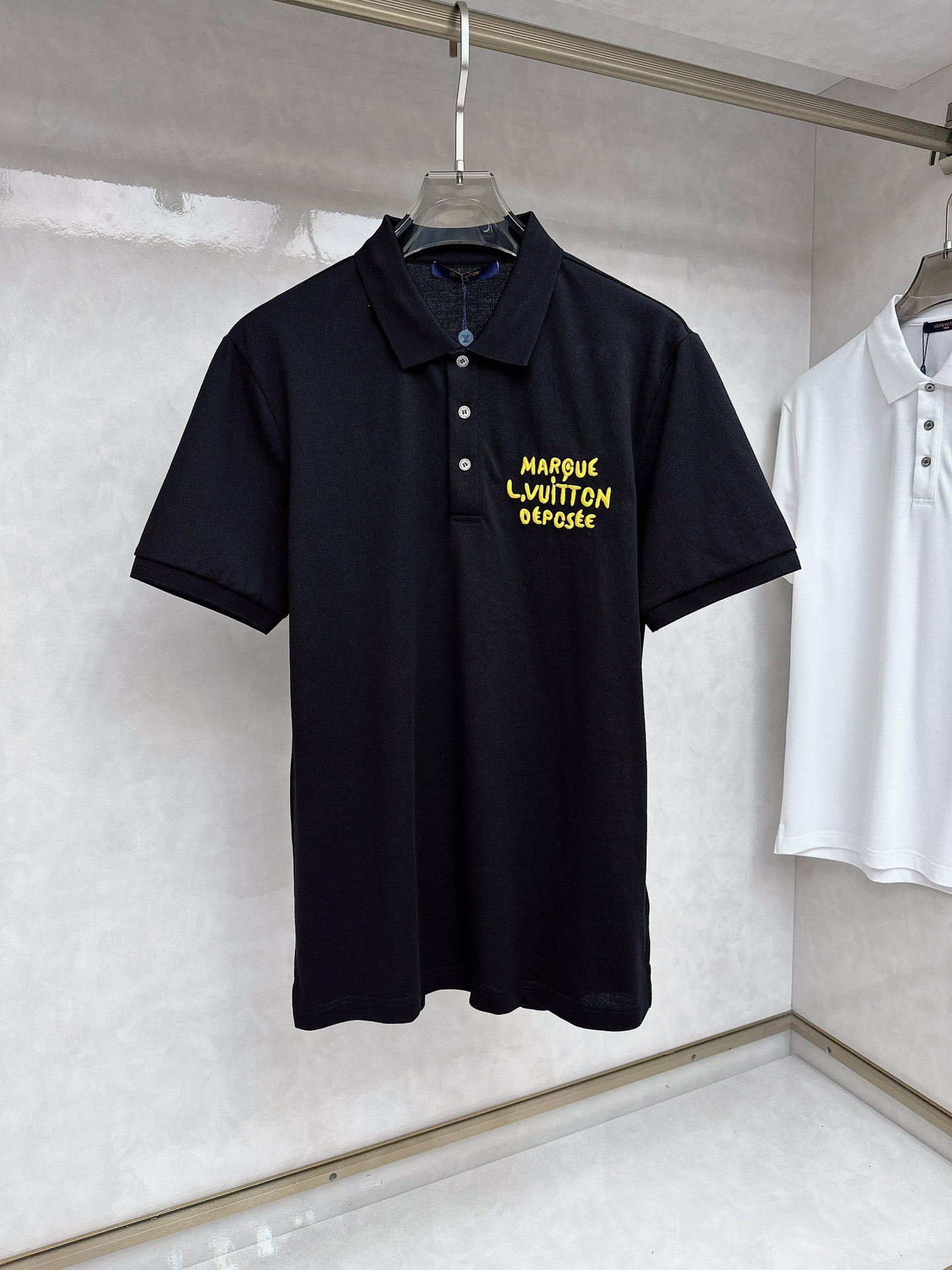 LV男士时装款翻领POLO衫香港洋行渠道货24年春夏新品经典明星级单品广告画册形象大片搭配款颜值系与品质