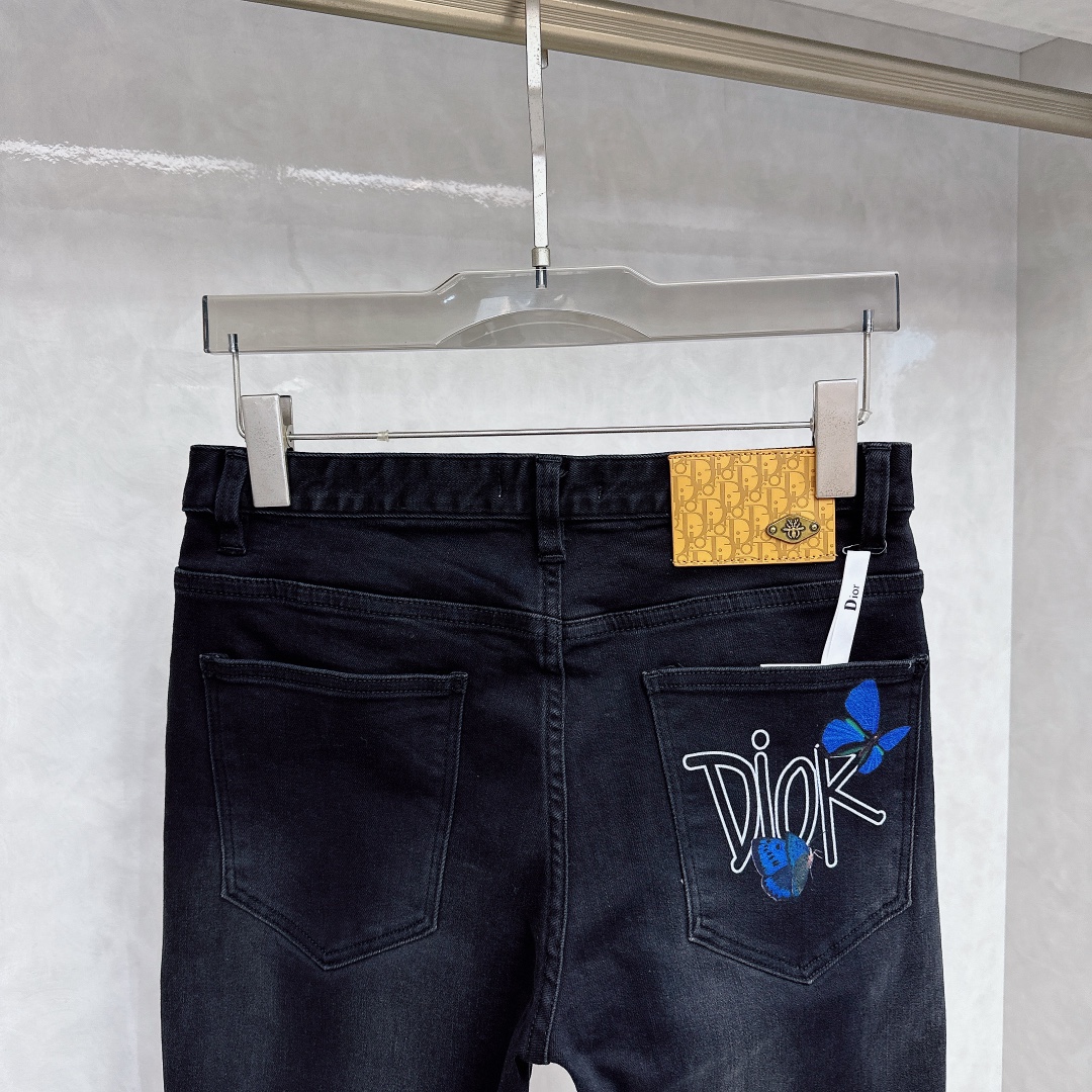 Dior  男士休闲牛仔裤服装,男 9