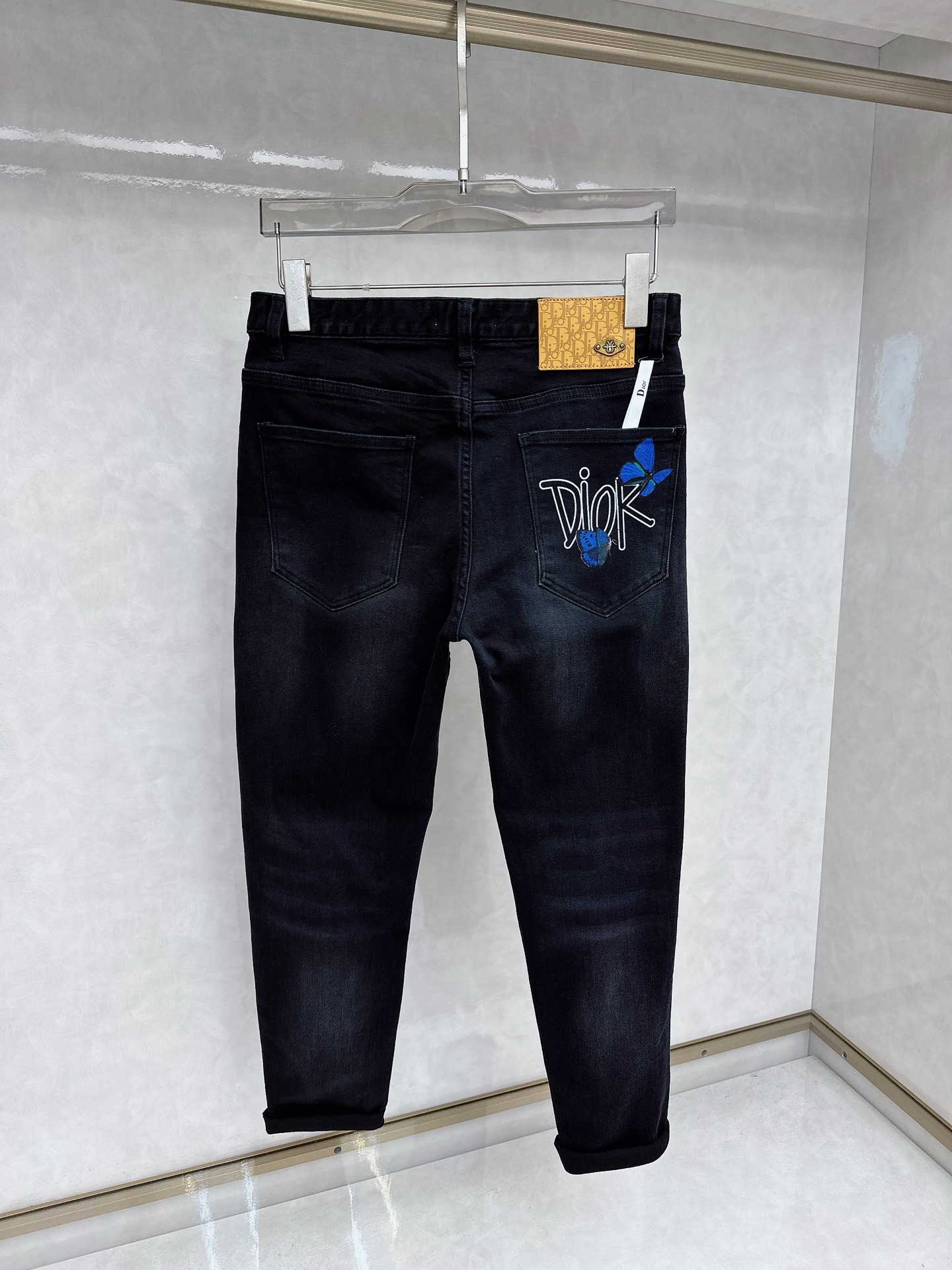 Dior  男士休闲牛仔裤服装,男 8