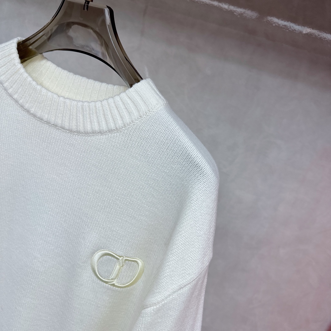 迪奥 Dior 毛衣 2025秋冬最新系列，专柜1:1顶级复刻，全品相！加厚款，潮人必备单品！懂货的老铁