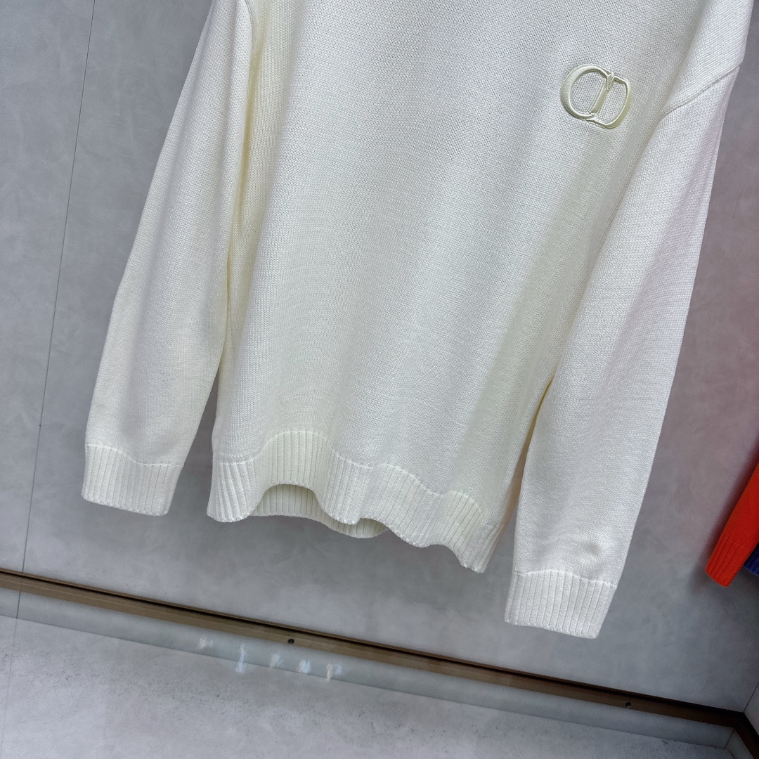 迪奥 Dior 毛衣 2025秋冬最新系列，专柜1:1顶级复刻，全品相！加厚款，潮人必备单品！懂货的老铁