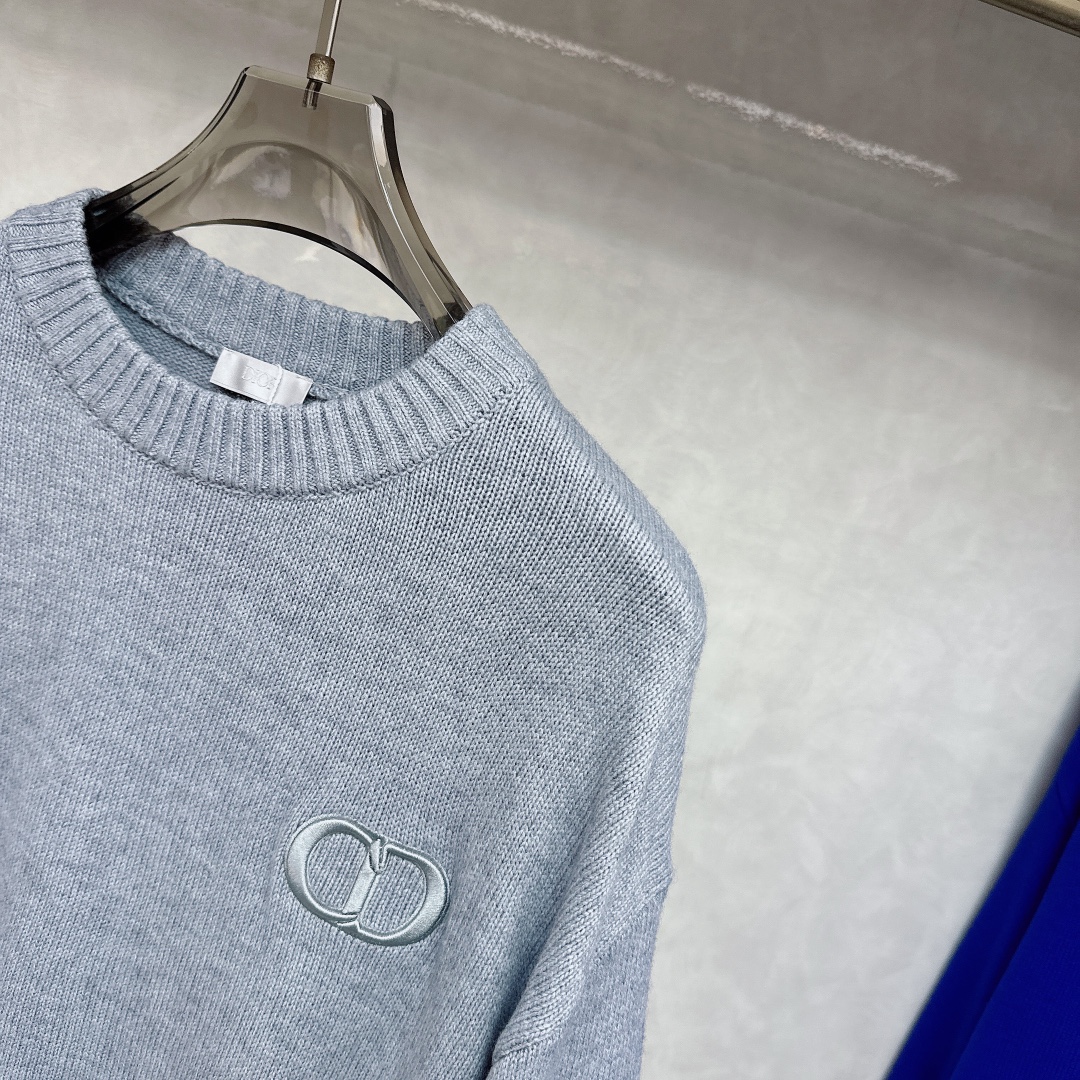 迪奥 Dior 毛衣 2025秋冬最新系列，专柜1:1顶级复刻，全品相！加厚款，潮人必备单品！懂货的老铁