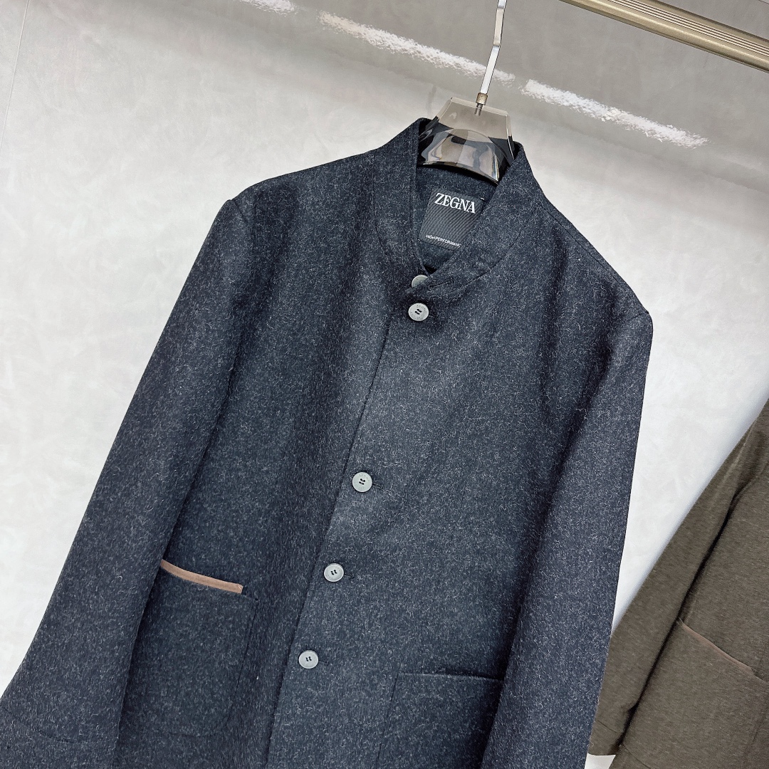 Zegna Haute Couture Haute Couture Ready-to-Wear Clothing Dress Jacket 6