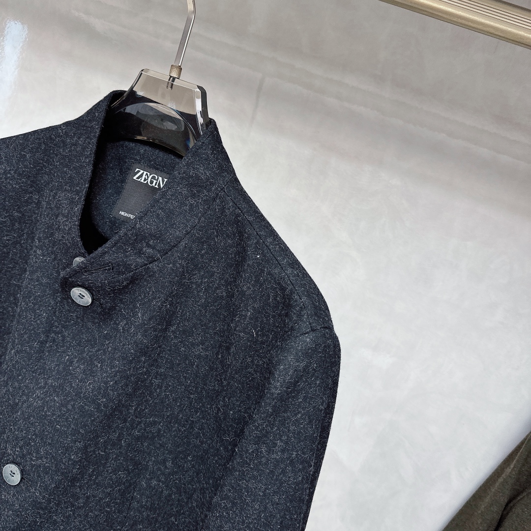 Zegna Haute Couture Haute Couture Ready-to-Wear Clothing Dress Jacket 4