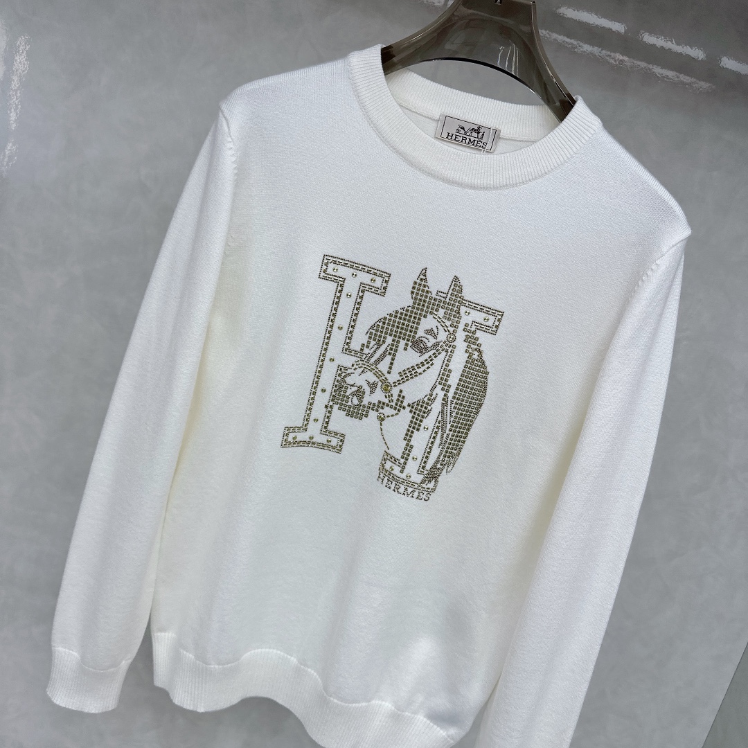 爱马仕 Hermès 高定典藏名品高定成衣时装外套连衣裙衬衫T恤 #365787CB 5