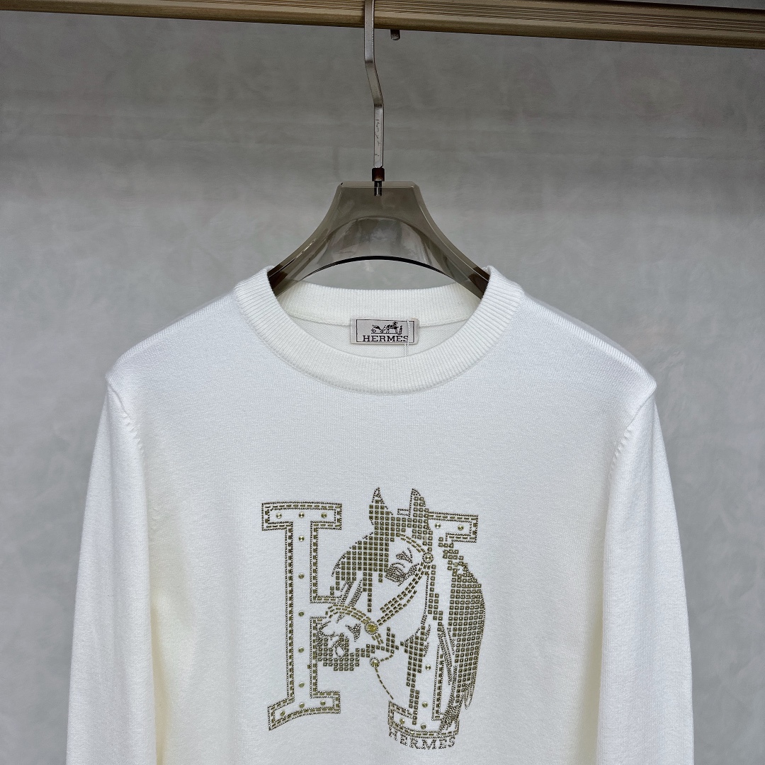 爱马仕 Hermès 高定典藏名品高定成衣时装外套连衣裙衬衫T恤 #365787CB 2