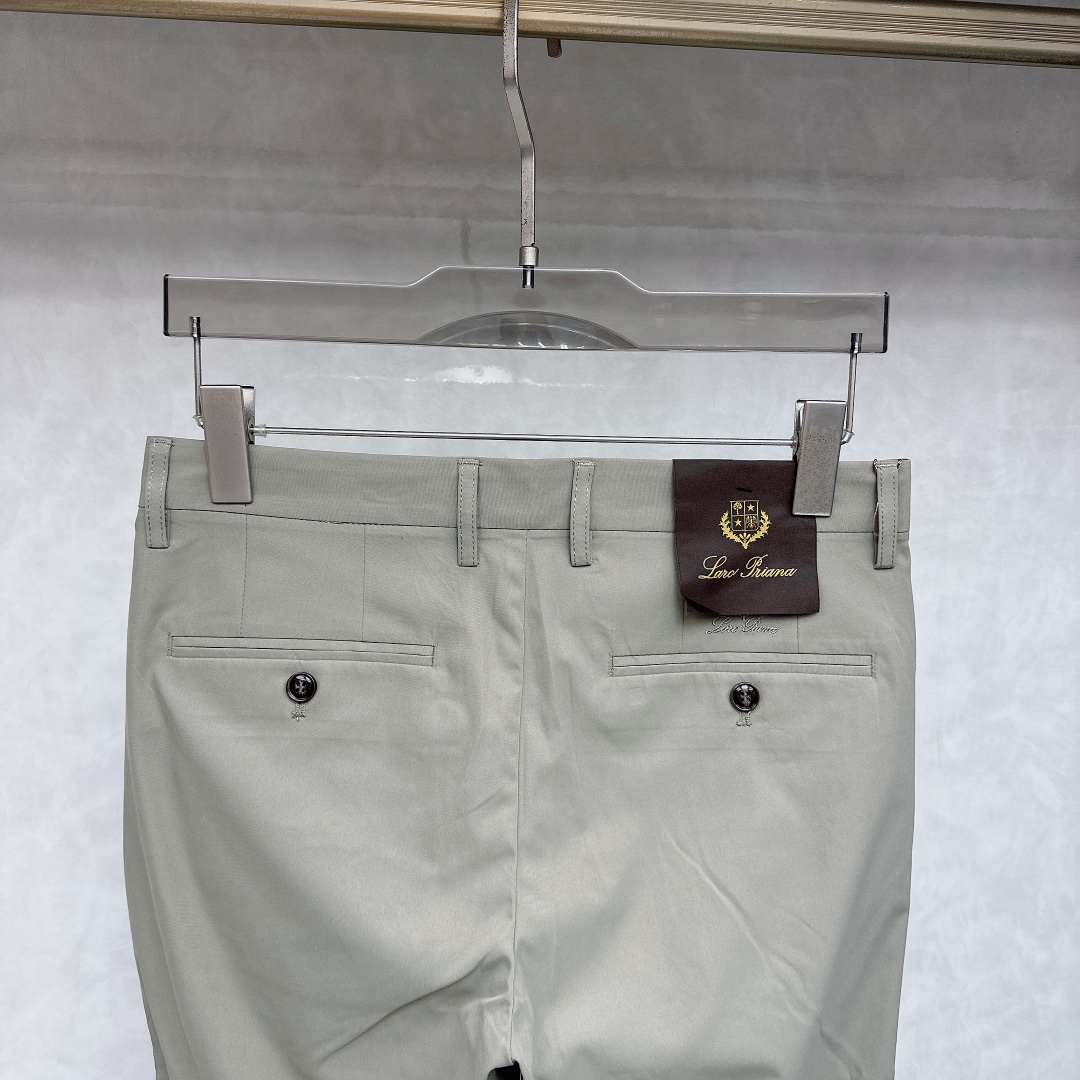  Lss春夏新品，官网同步有售，男士高端商务休闲西裤，高端进口面料，带弹力，后兜采用今年最新款五金配件点