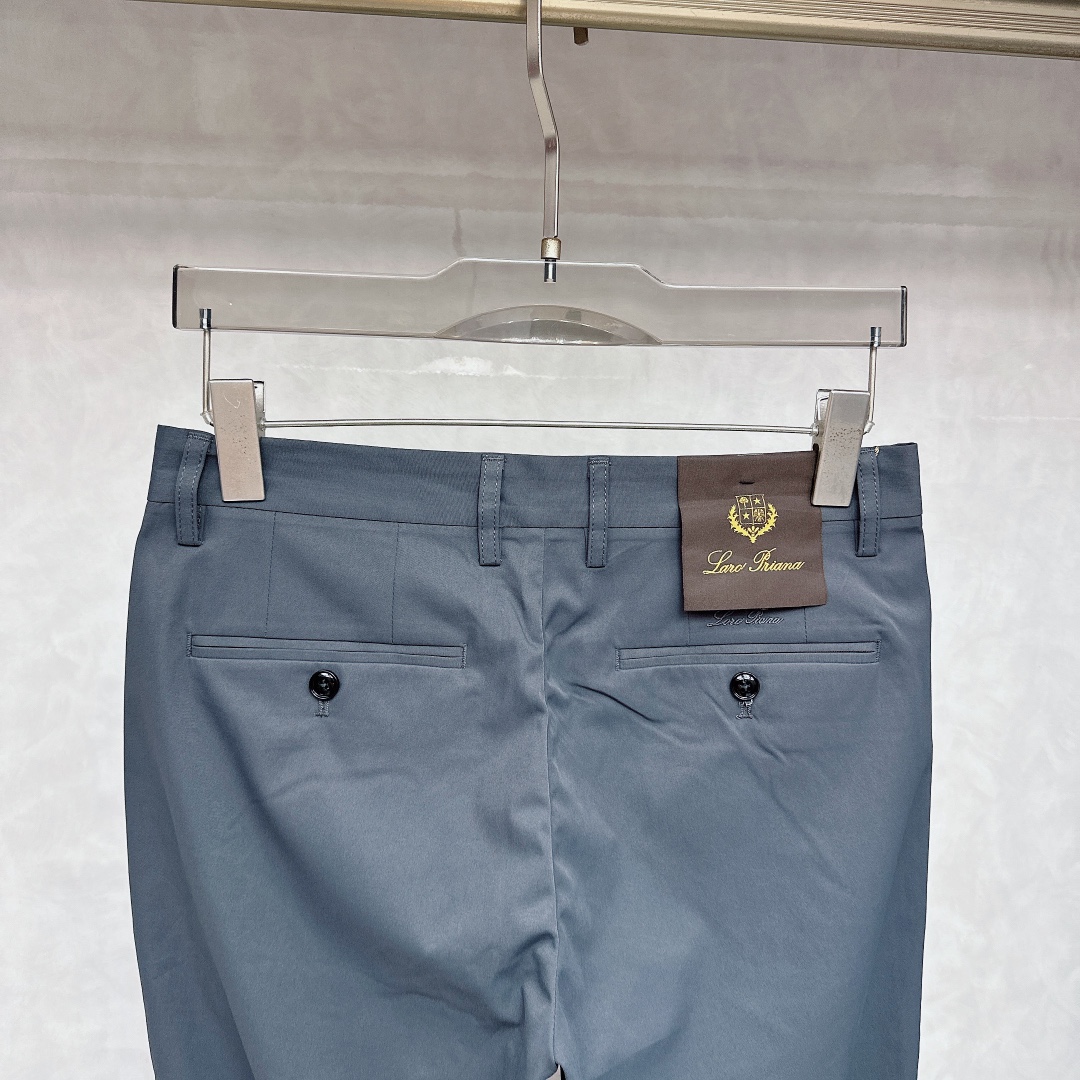  Lss春夏新品，官网同步有售，男士高端商务休闲西裤，高端进口面料，带弹力，后兜采用今年最新款五金配件点