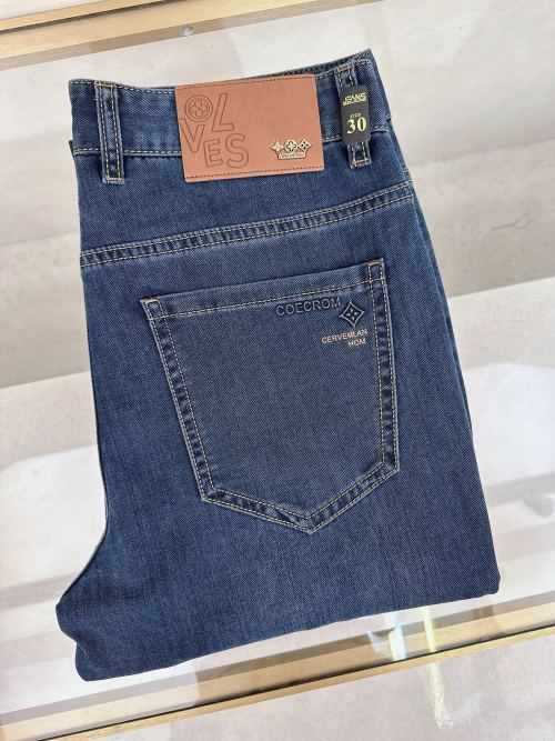 Louis Vuitton 2025 Spring/Summer Men's Denim Jeans - Super Custom Edition 1 Louis Vuitton 2025 Spring/Summer Men's Denim Jeans - Super Custom Edition