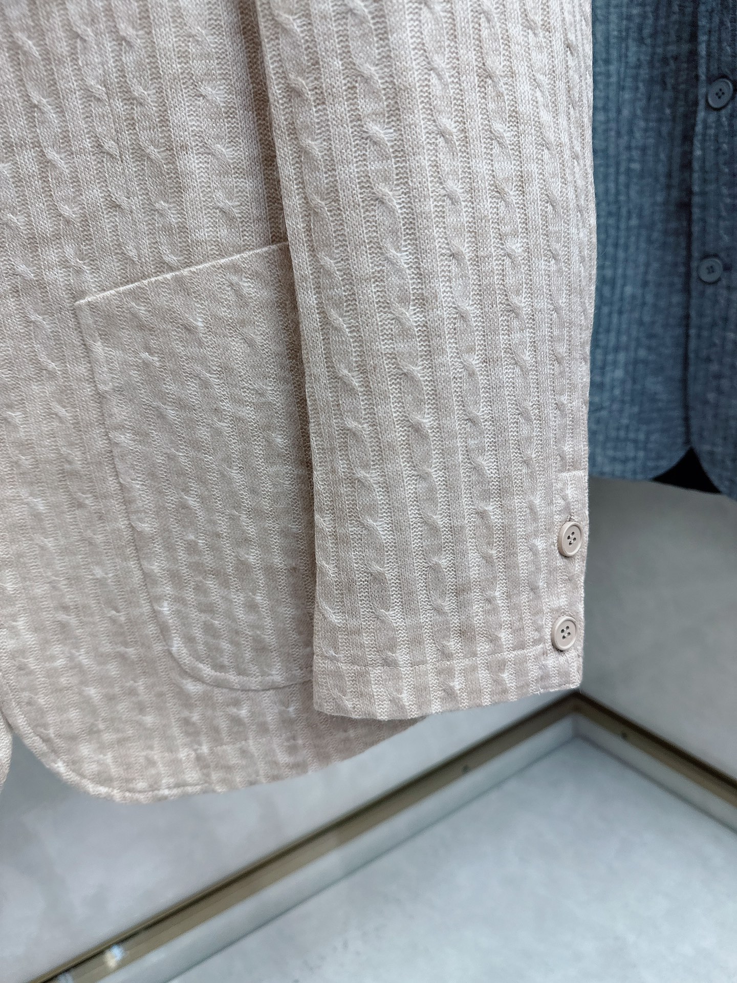 TB秋冬新款男士针织西装单西外套25SS秋冬出品新款!都市时尚精英衣橱必备款，转为男士设计的西装，高级灰