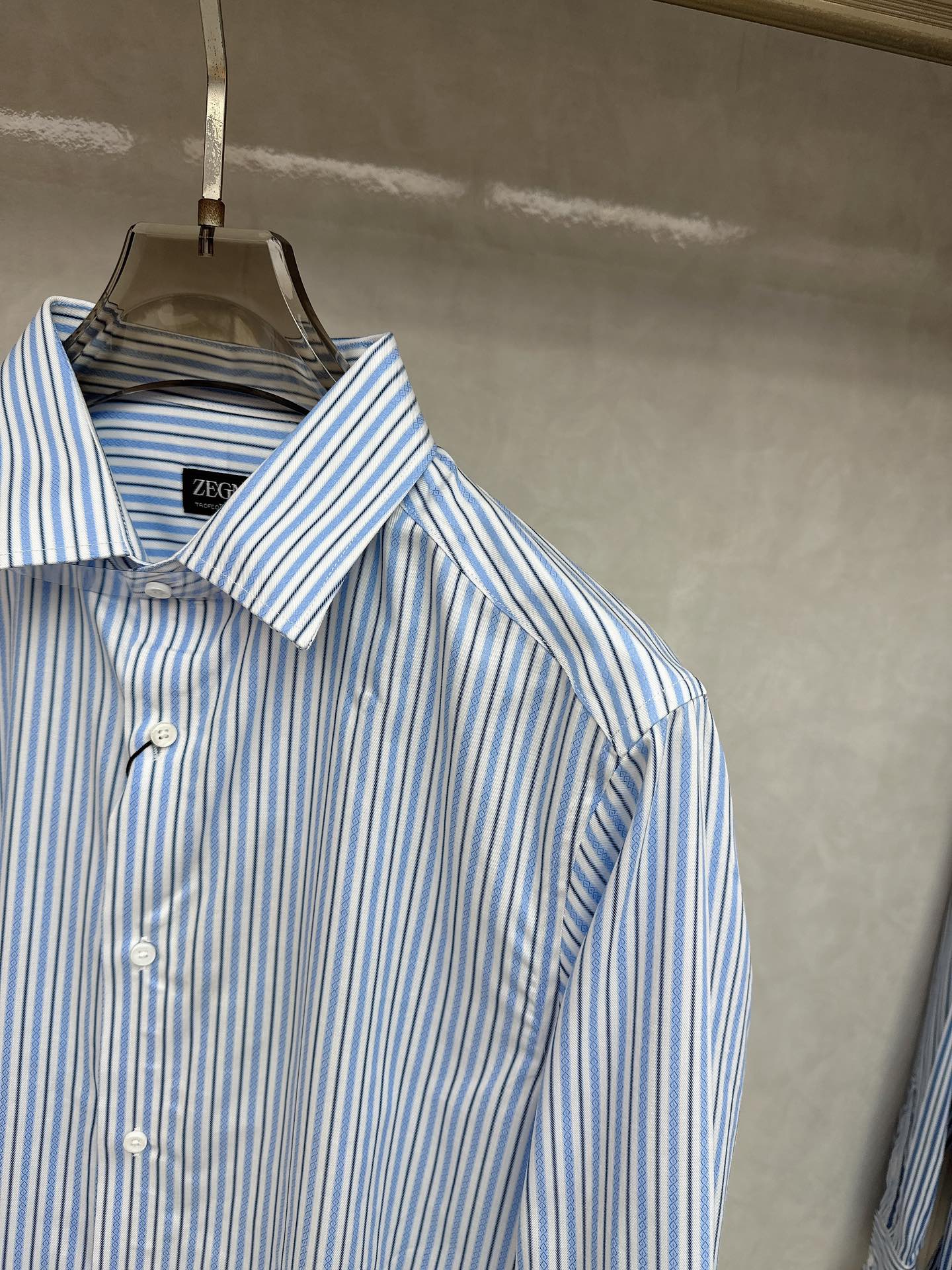  ZEGNA杰尼亚💥独家专供新款原单男士休闲衬衫 高端定制 高端版本 时尚百搭爆款⚠️⚠️✨✨进口面料 