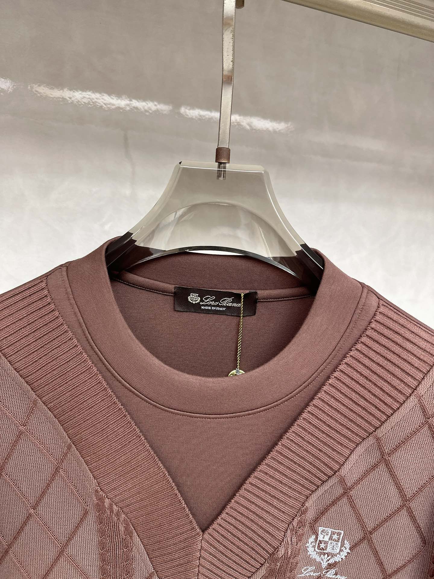  lP🆕-Loro Piano诺悠翩雅💥独家专供最新时尚秋冬针织拼接卫衣 经典设计感与颜值爆棚的外套，品