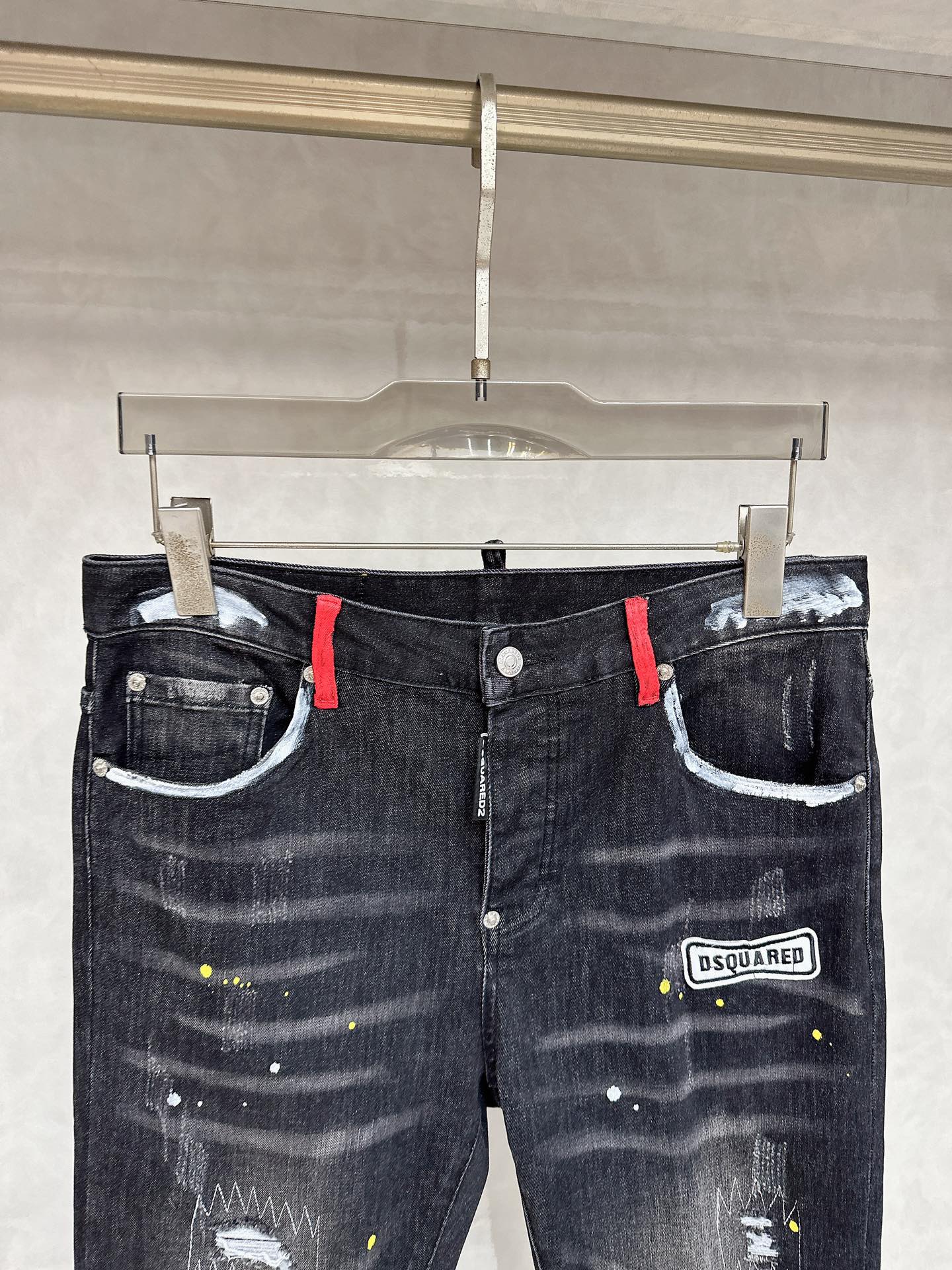  D2 2025秋冬🔥🔥新款现货上市，原单爆款牛仔裤👖超级定制款，原版五金，超级重工工艺，版型超赞👍细节