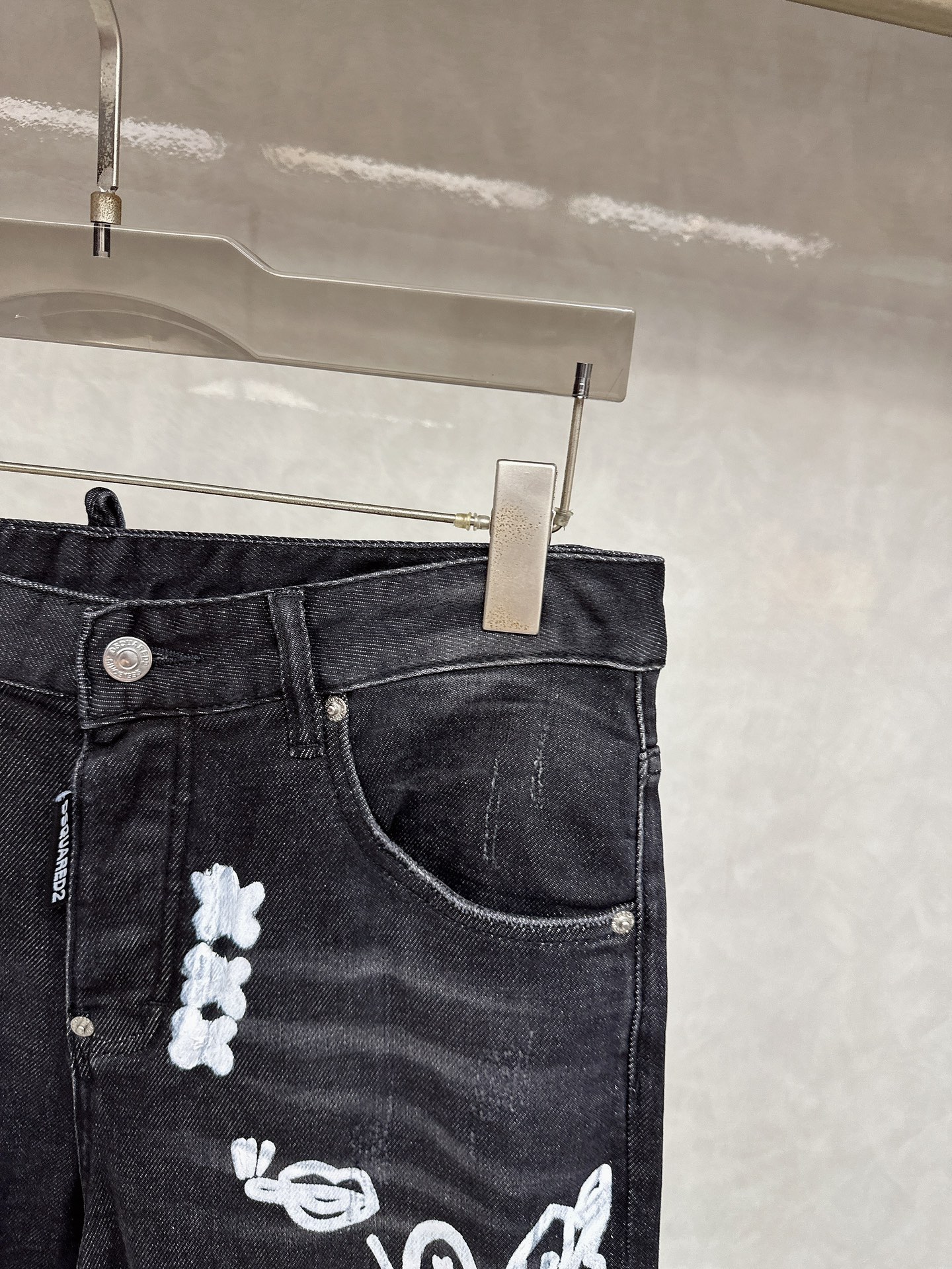  D2 2025秋冬🔥🔥新款现货上市，原单爆款牛仔裤👖超级定制款，原版五金，超级重工工艺，版型超赞👍细节