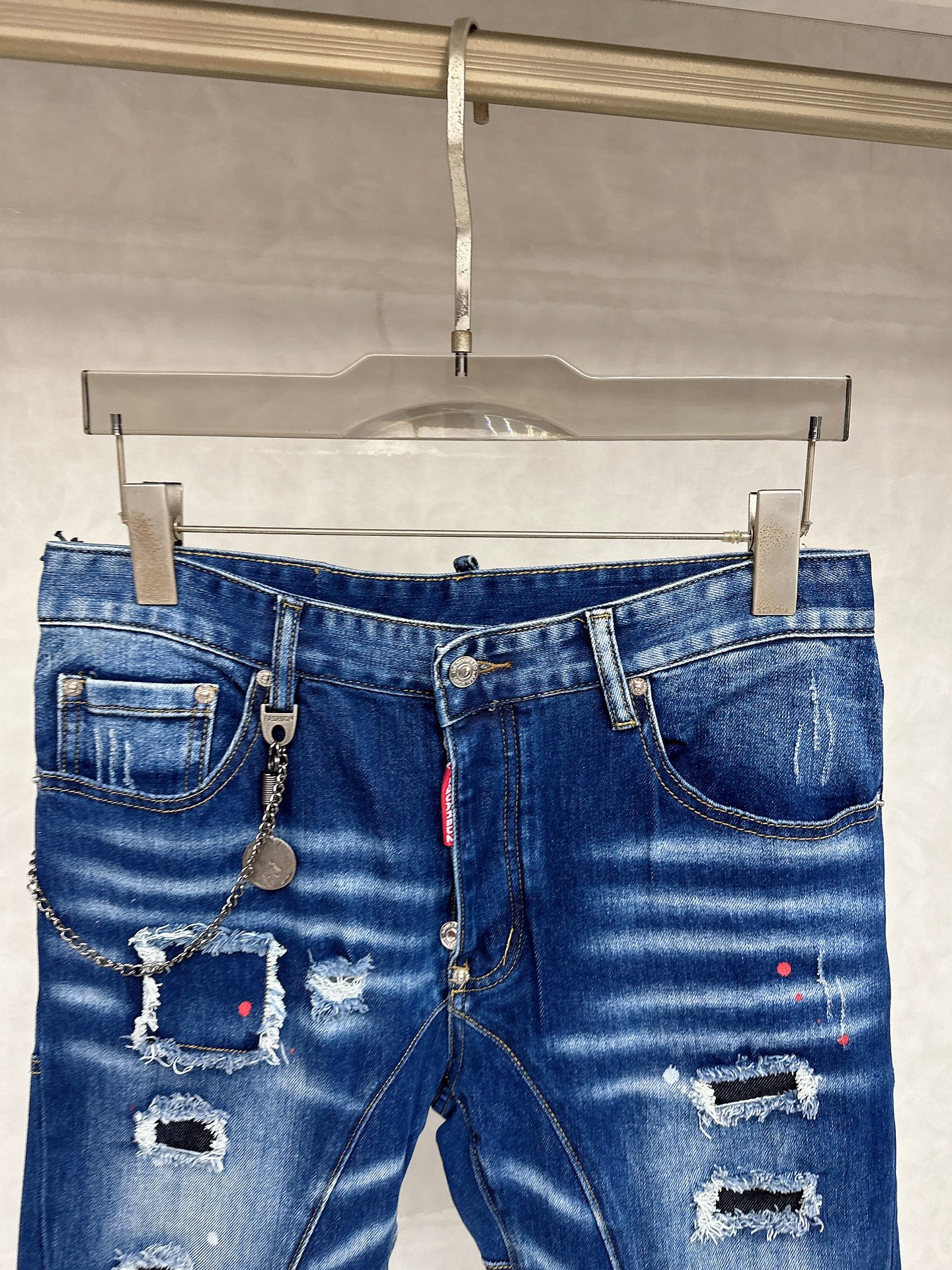  D2 2025秋冬🔥🔥新款现货上市，原单爆款牛仔裤👖超级定制款，原版五金，超级重工工艺，版型超赞👍细节