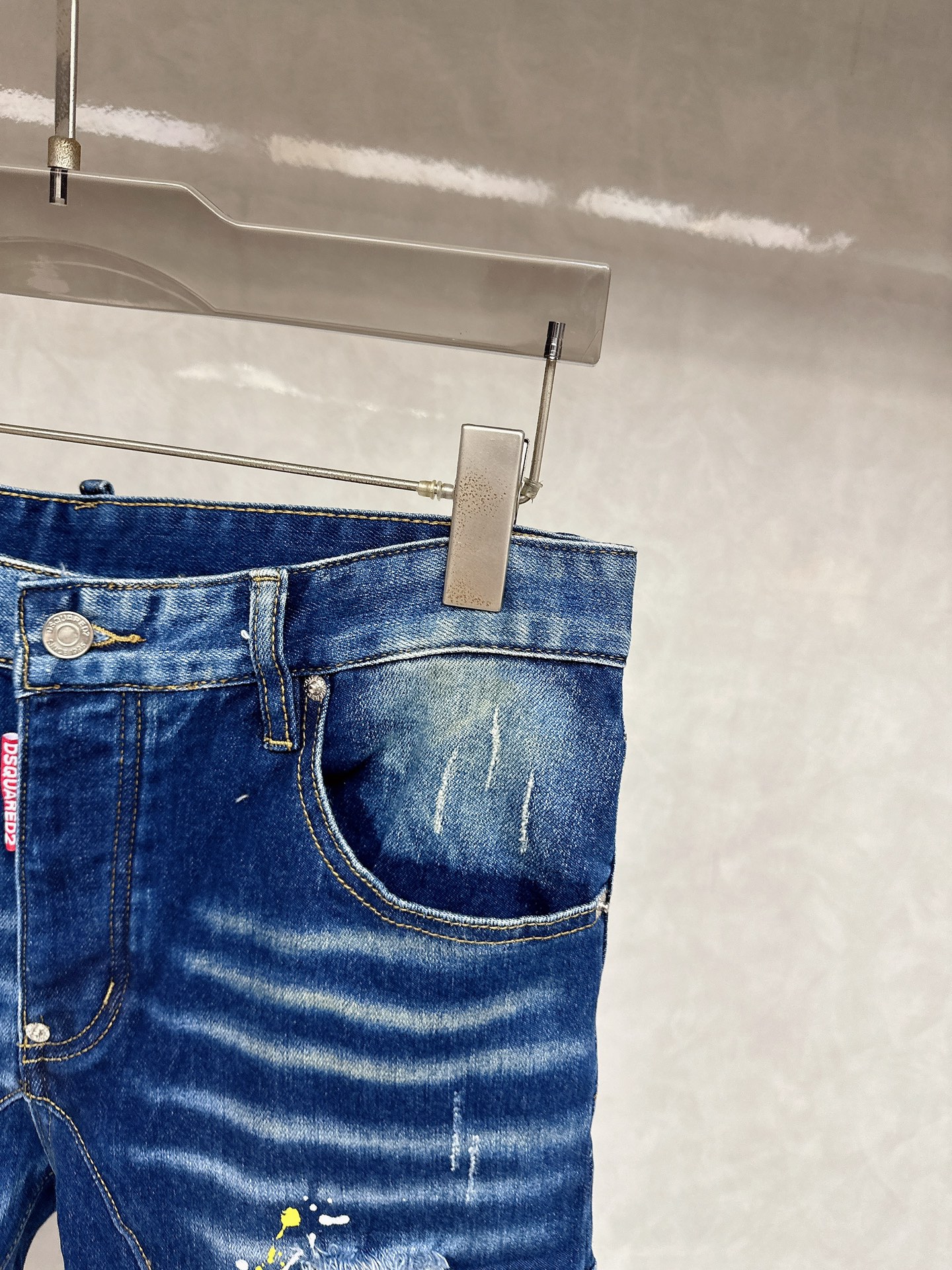  D2 2025秋冬🔥🔥新款现货上市，原单爆款牛仔裤👖超级定制款，原版五金，超级重工工艺，版型超赞👍细节