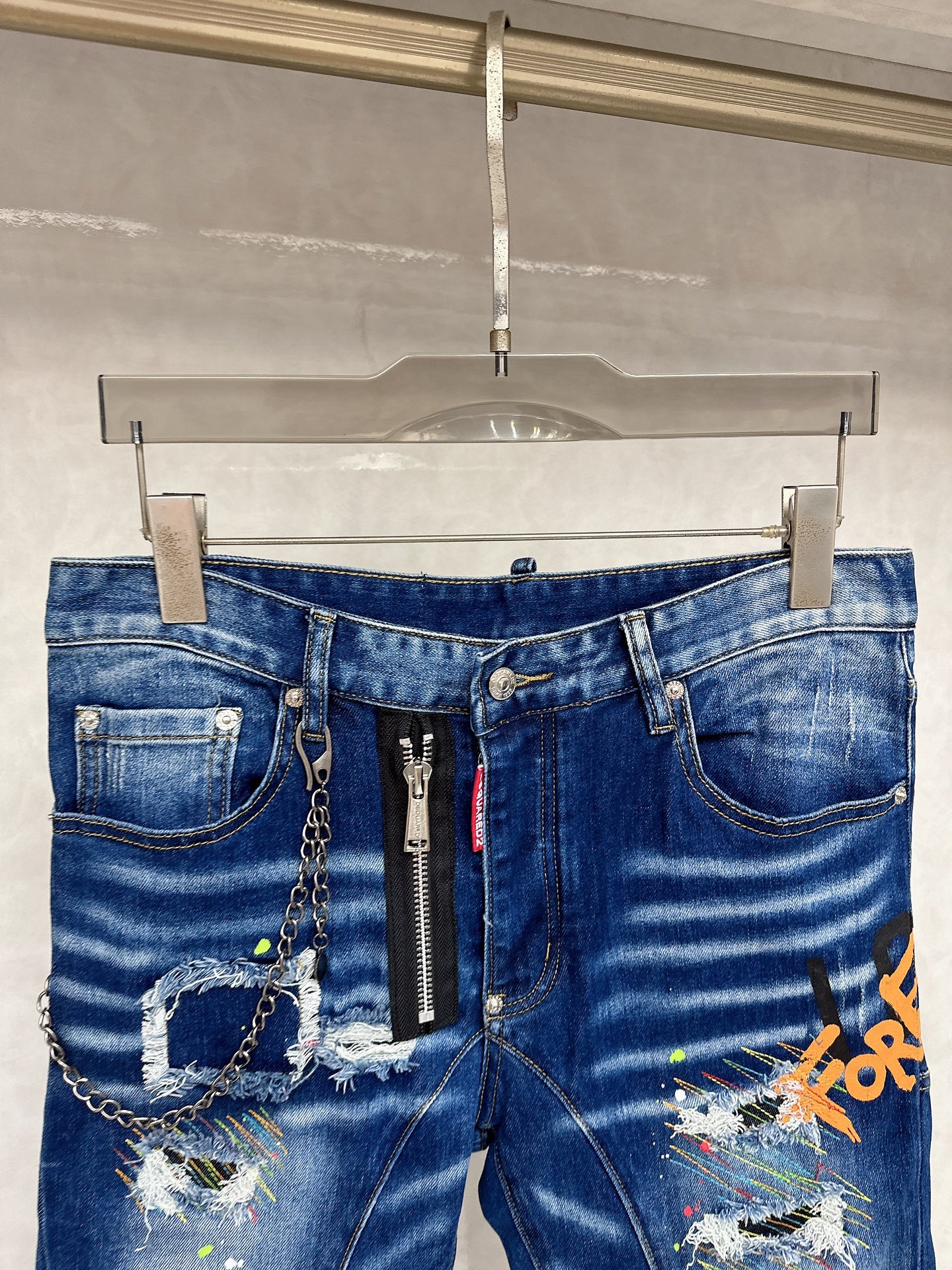  D2 2025秋冬🔥🔥新款现货上市，原单爆款牛仔裤👖超级定制款，原版五金，超级重工工艺，版型超赞👍细节