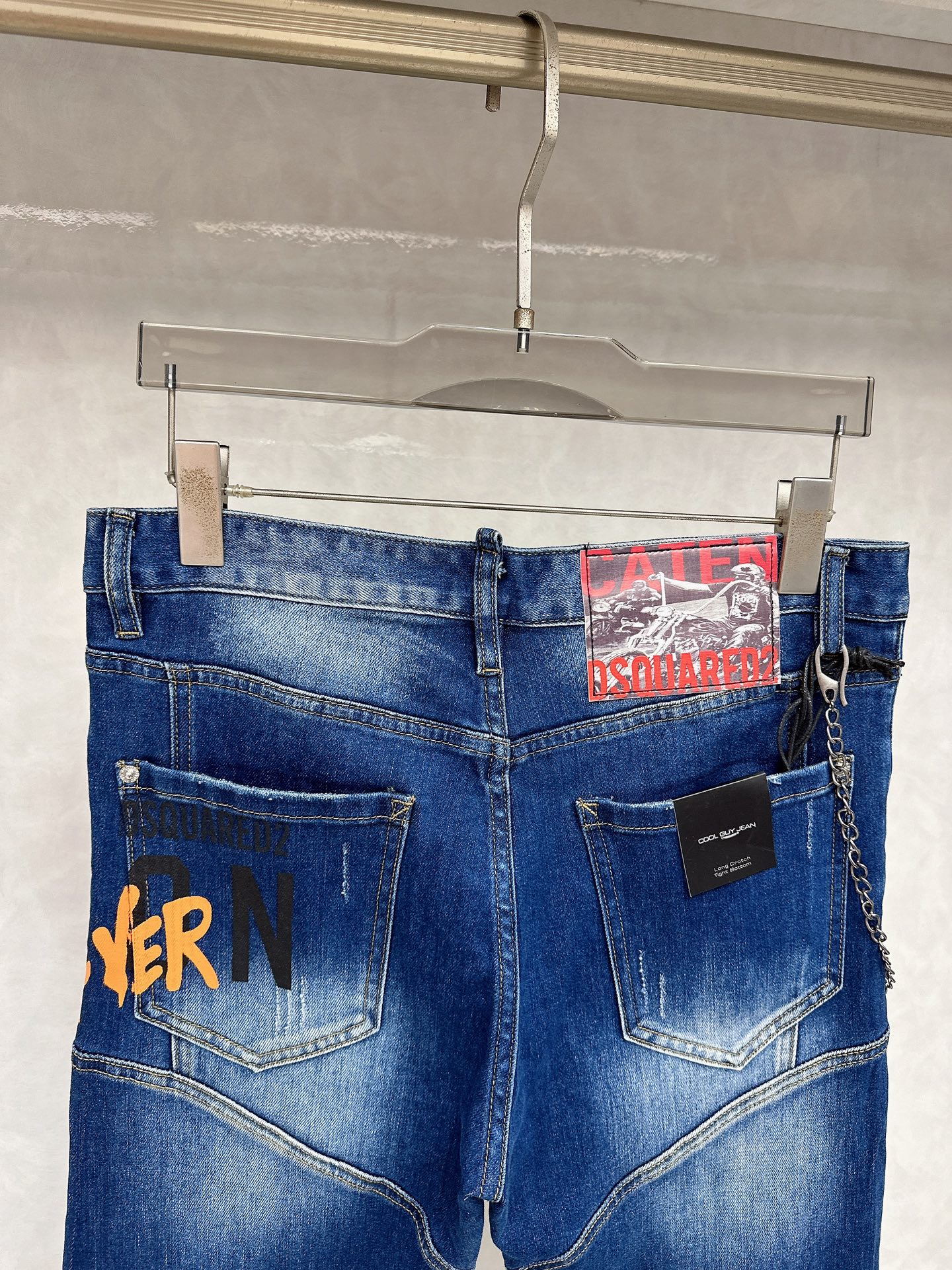  D2 2025秋冬🔥🔥新款现货上市，原单爆款牛仔裤👖超级定制款，原版五金，超级重工工艺，版型超赞👍细节