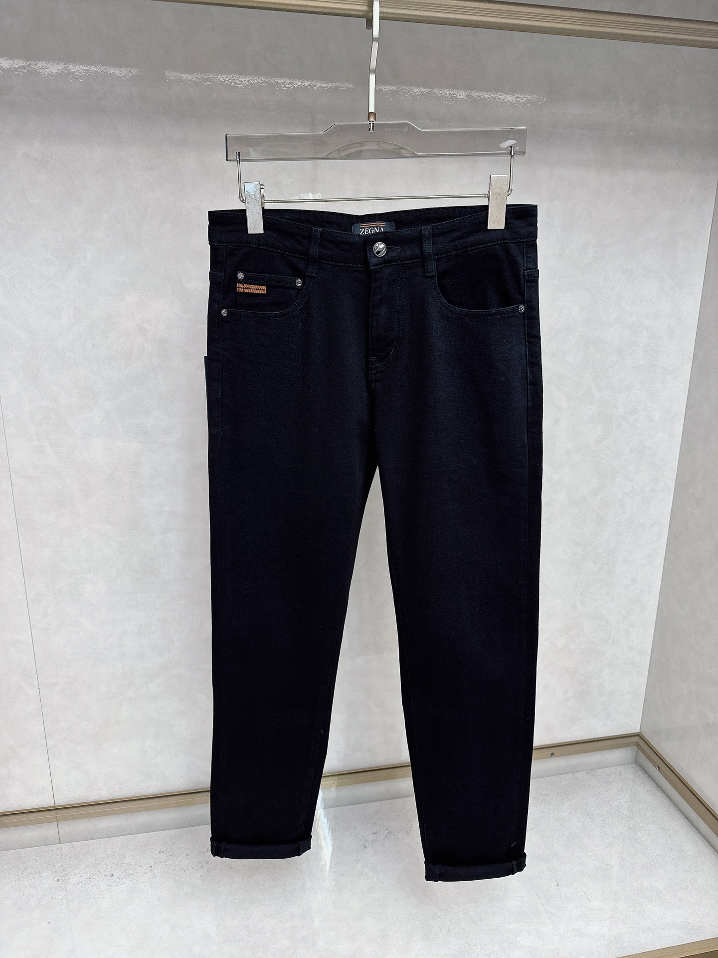 杰尼亚 2025秋冬🔥🔥新款现货上市，原单爆款牛仔裤👖超级定制款，原版五金，超级重工工艺，版型超赞👍细节