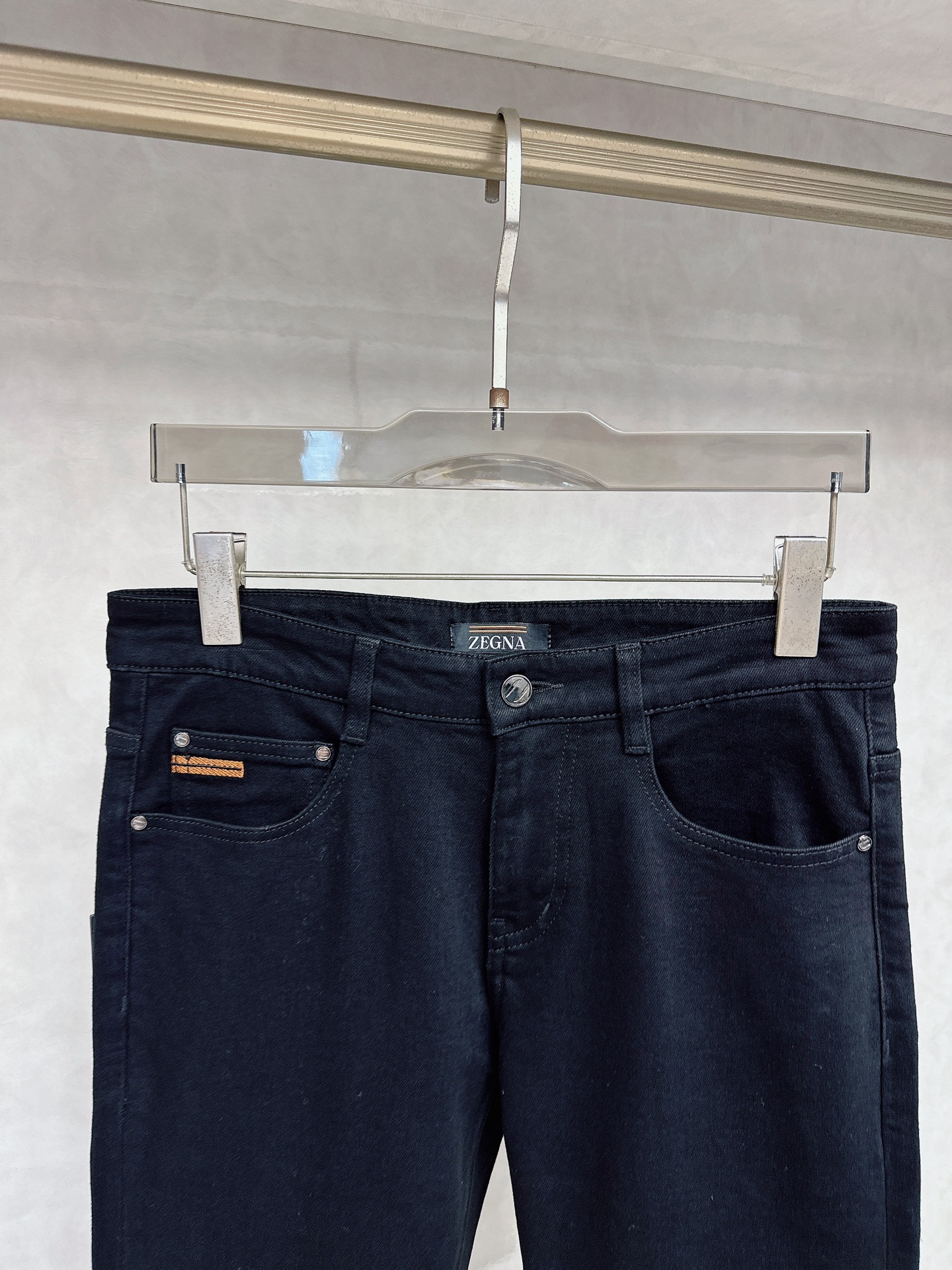 杰尼亚 2025秋冬🔥🔥新款现货上市，原单爆款牛仔裤👖超级定制款，原版五金，超级重工工艺，版型超赞👍细节