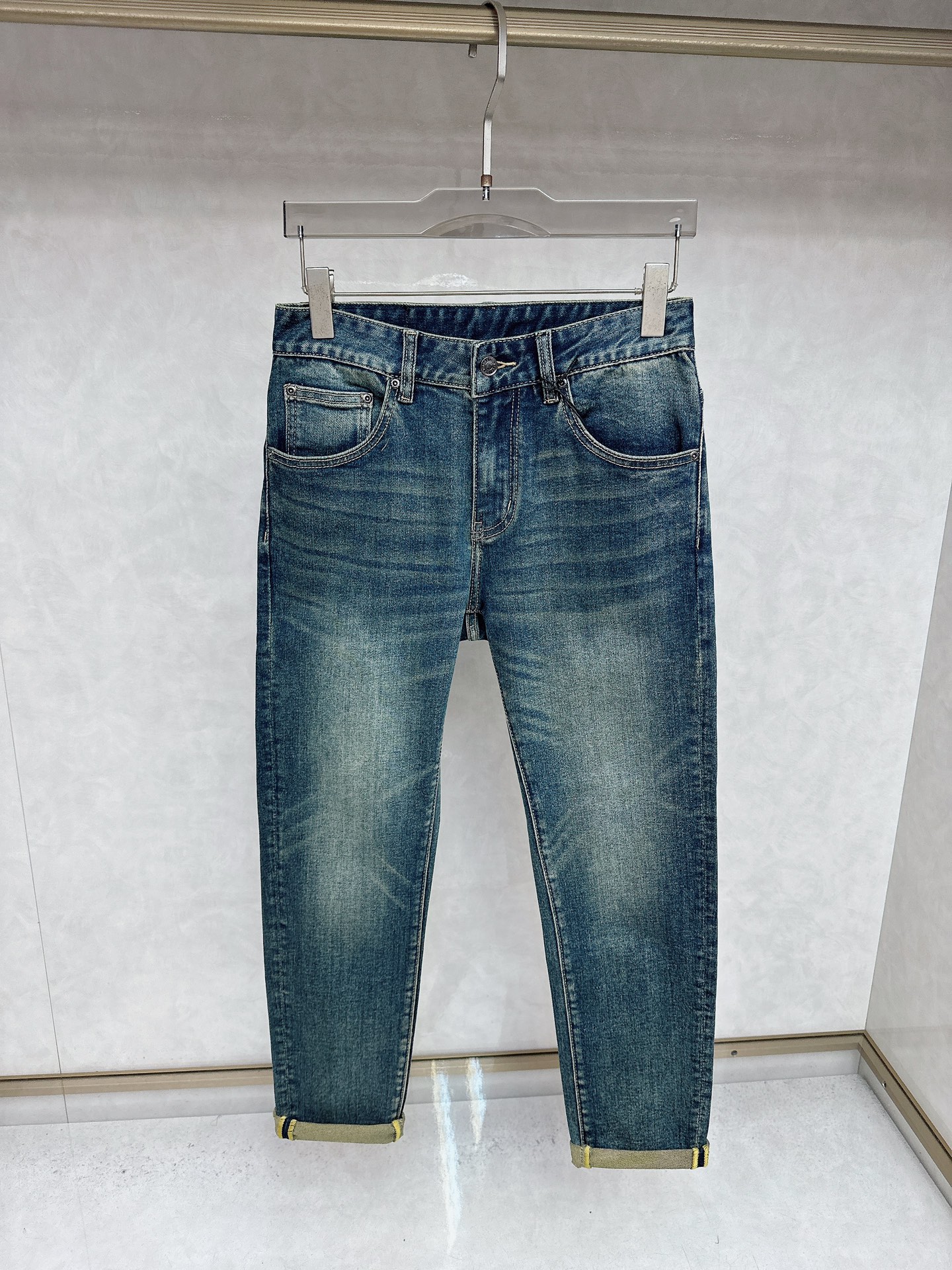 史蒂芬 2025秋冬🔥🔥新款现货上市，原单爆款牛仔裤👖超级定制款，原版五金，超级重工工艺，版型超赞👍细节