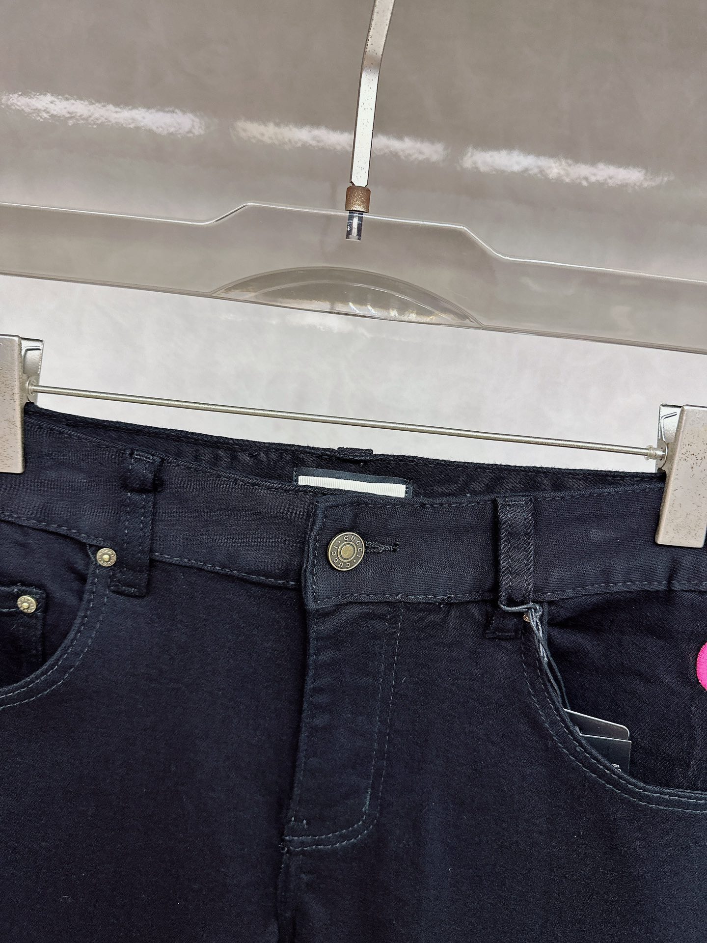 古奇 2025秋冬🔥🔥新款现货上市，原单爆款牛仔裤👖超级定制款，原版五金，超级重工工艺，版型超赞👍细节做