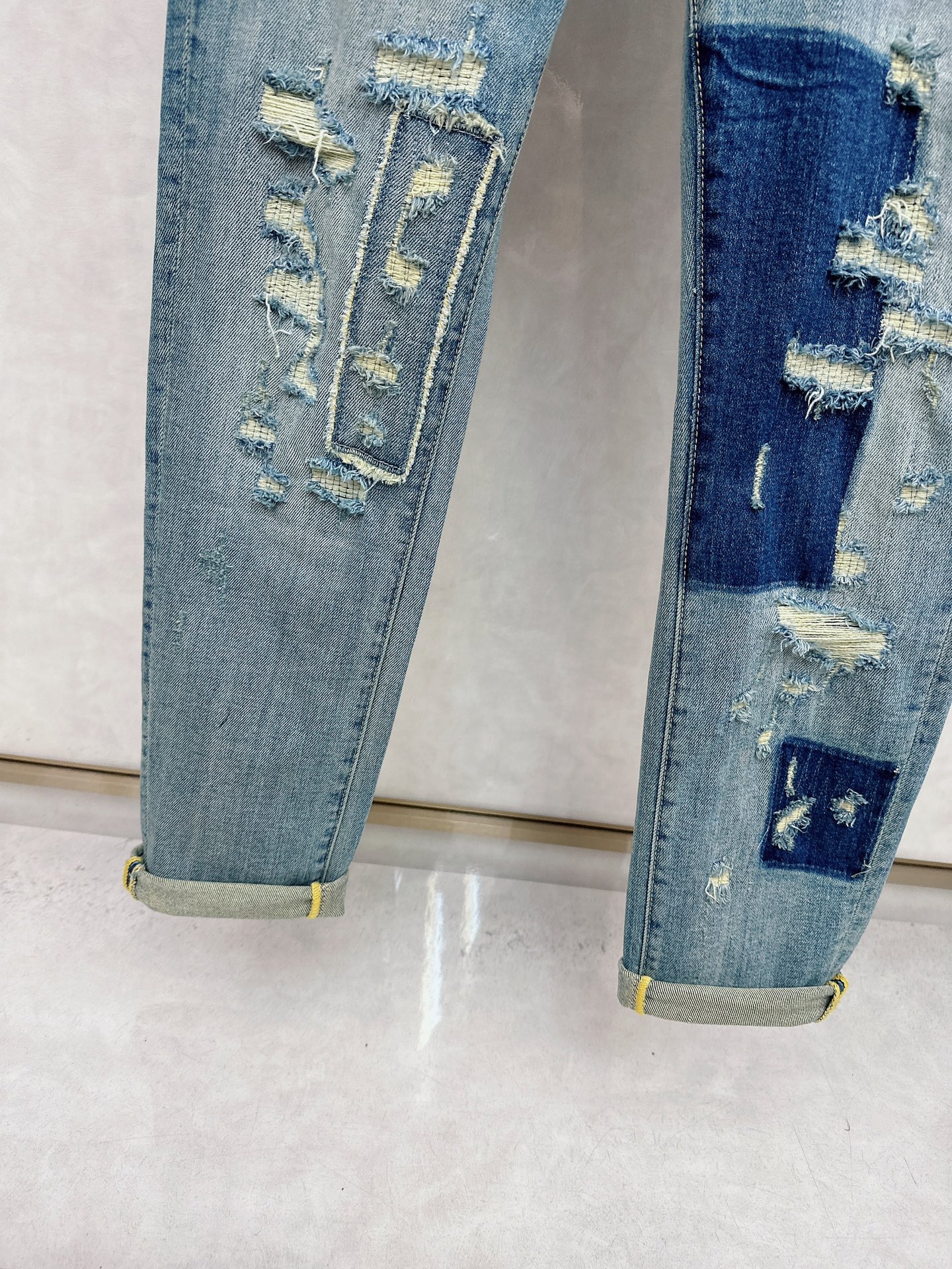 DG 2025秋冬🔥🔥新款现货上市，原单爆款牛仔裤👖超级定制款，原版五金，超级重工工艺，版型超赞👍细节做