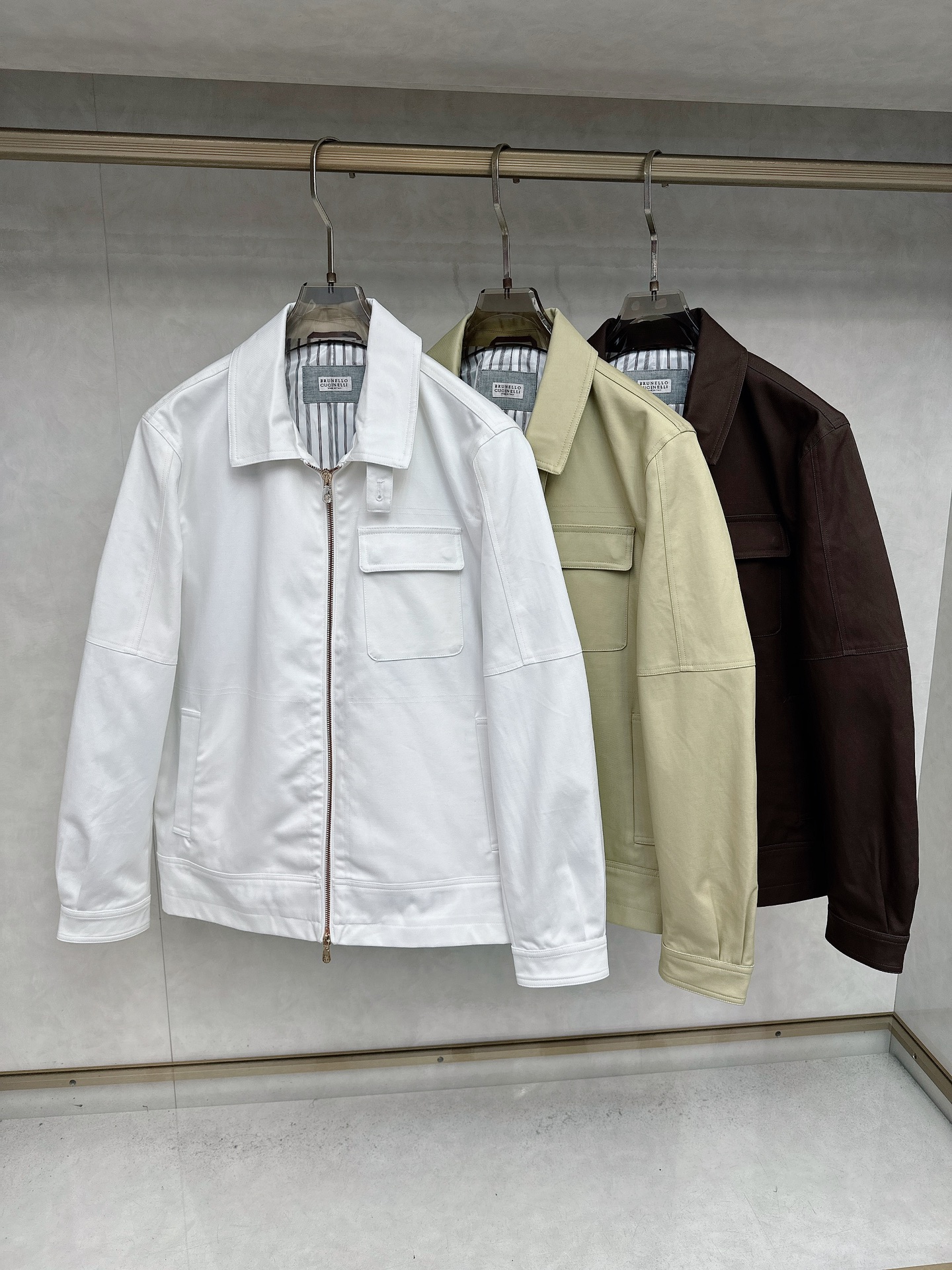 。BC-Brunello Cucineli 布鲁内洛 • 库奇内利💥独家专供新款原单男士休闲夹克 高端定