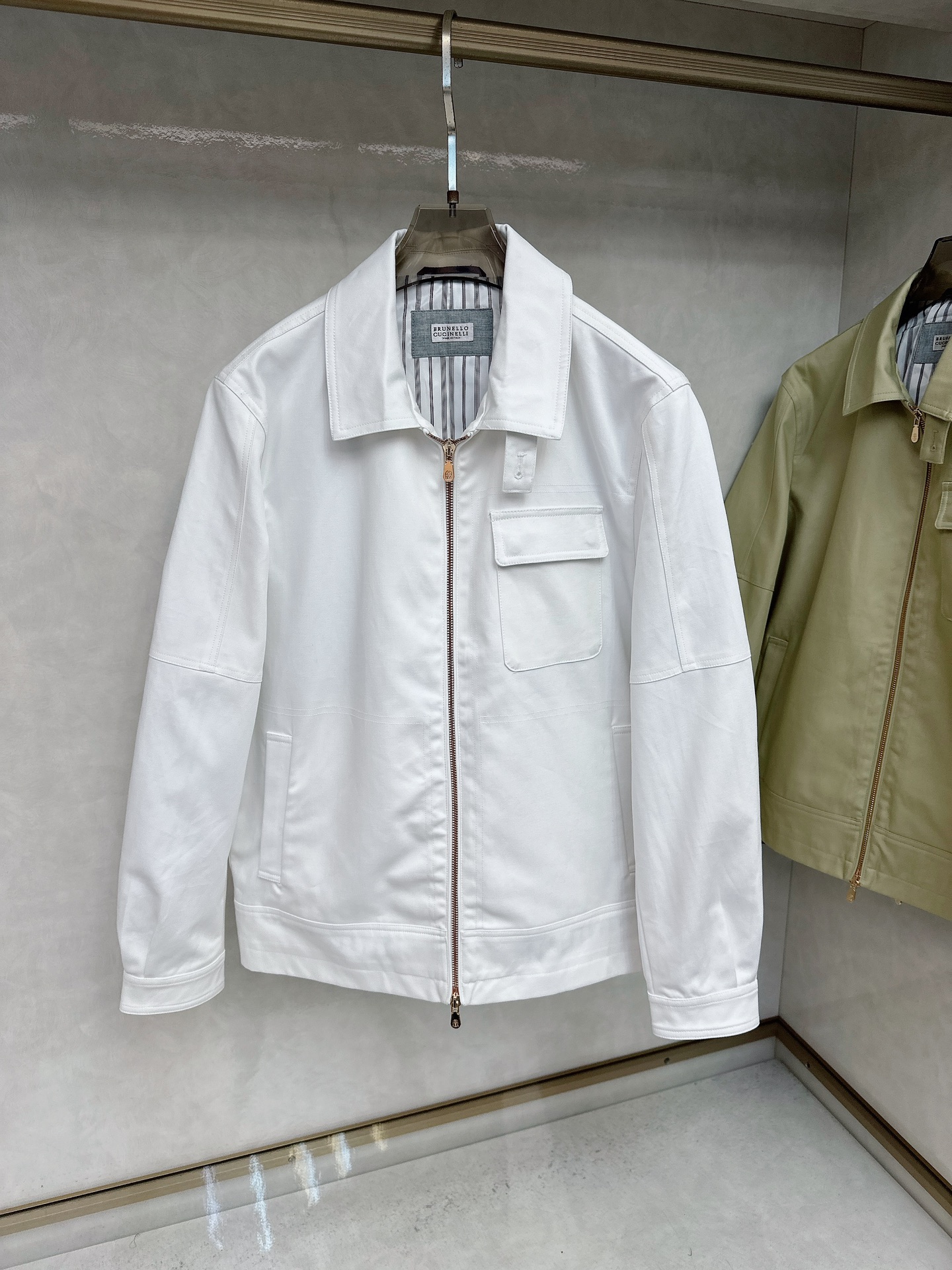 。BC-Brunello Cucineli 布鲁内洛 • 库奇内利💥独家专供新款原单男士休闲夹克 高端定
