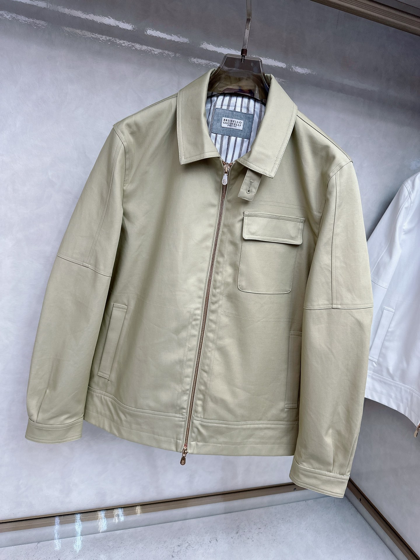 。BC-Brunello Cucineli 布鲁内洛 • 库奇内利💥独家专供新款原单男士休闲夹克 高端定