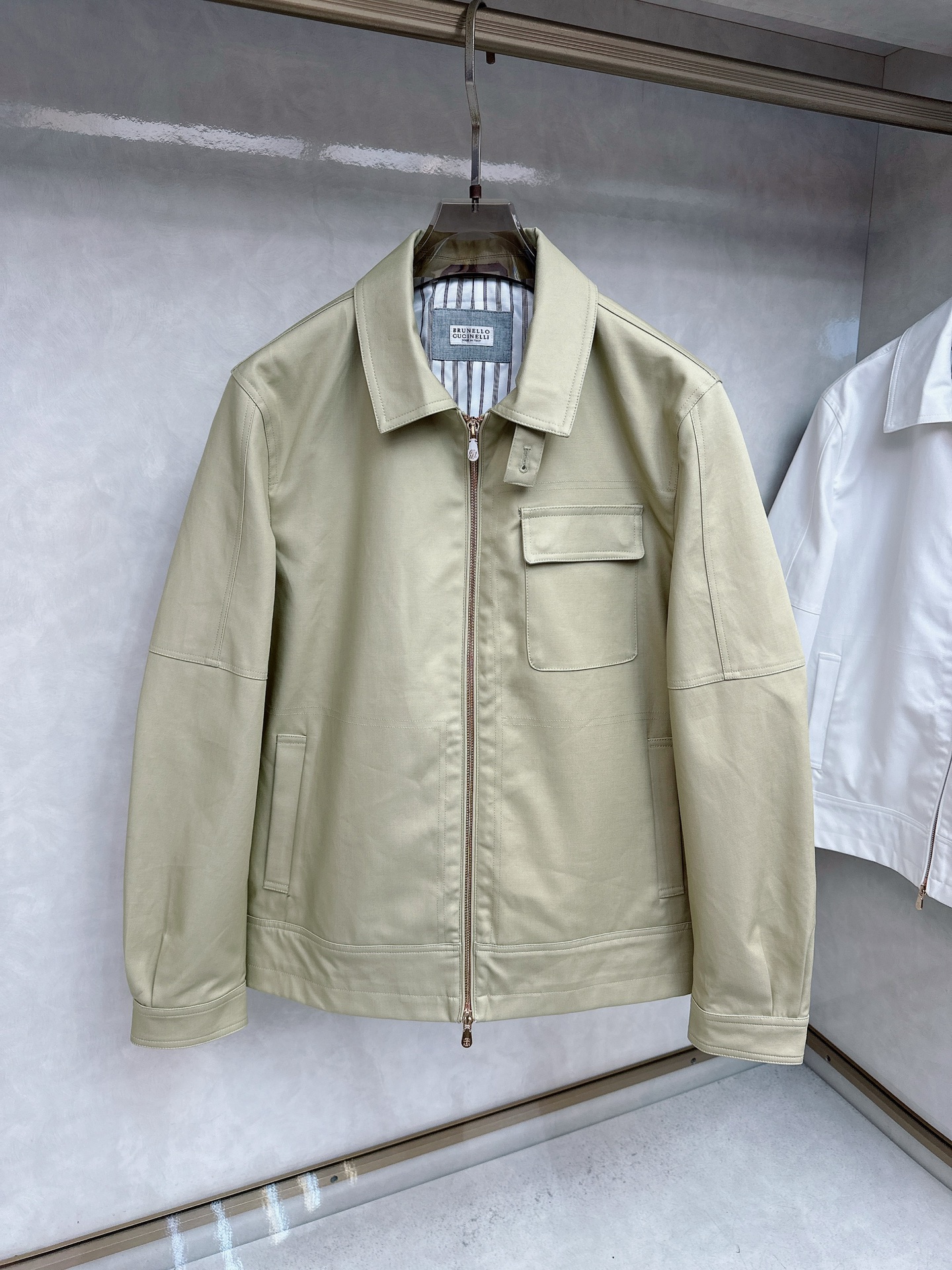 。BC-Brunello Cucineli 布鲁内洛 • 库奇内利💥独家专供新款原单男士休闲夹克 高端定