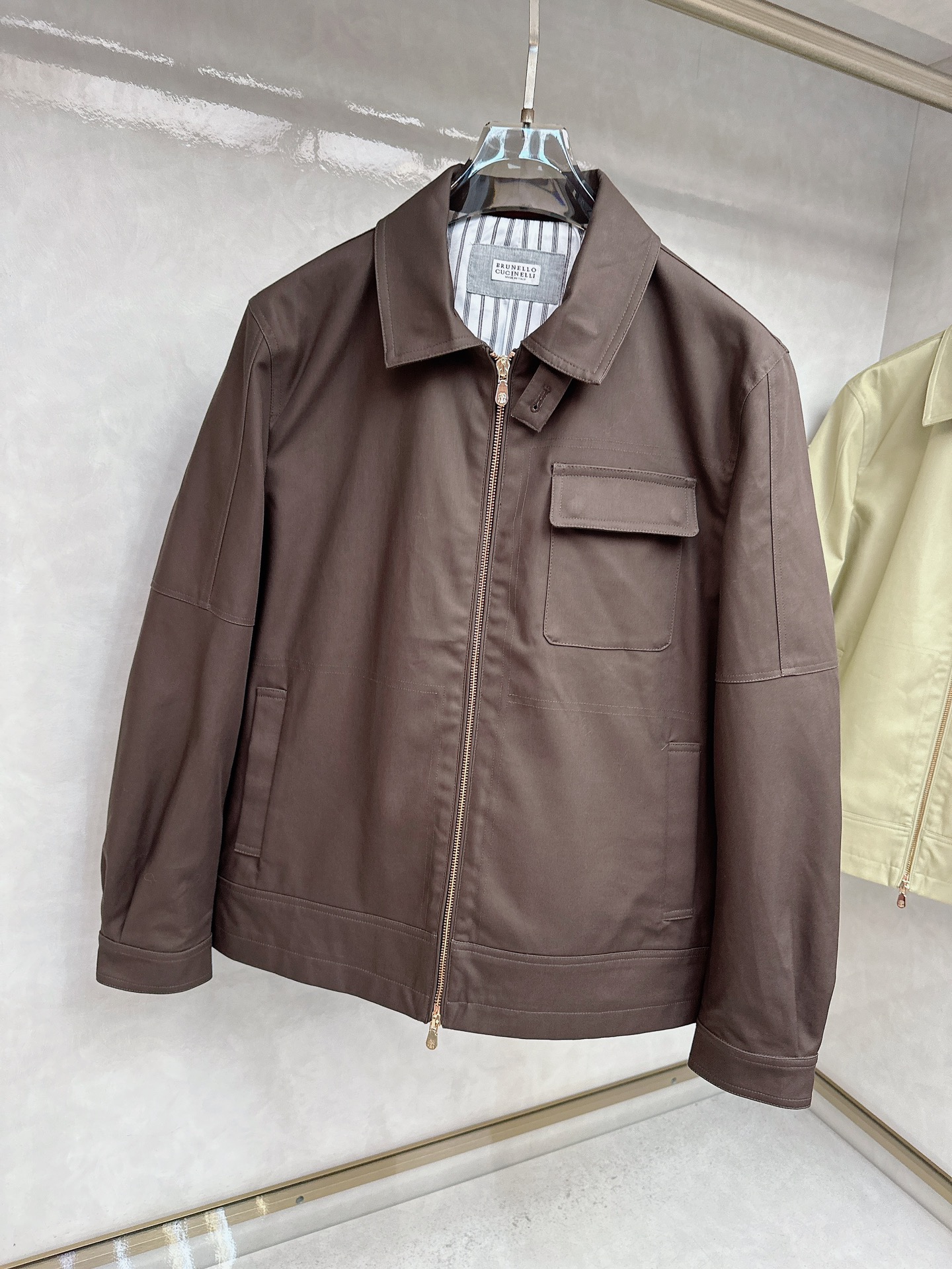 。BC-Brunello Cucineli 布鲁内洛 • 库奇内利💥独家专供新款原单男士休闲夹克 高端定