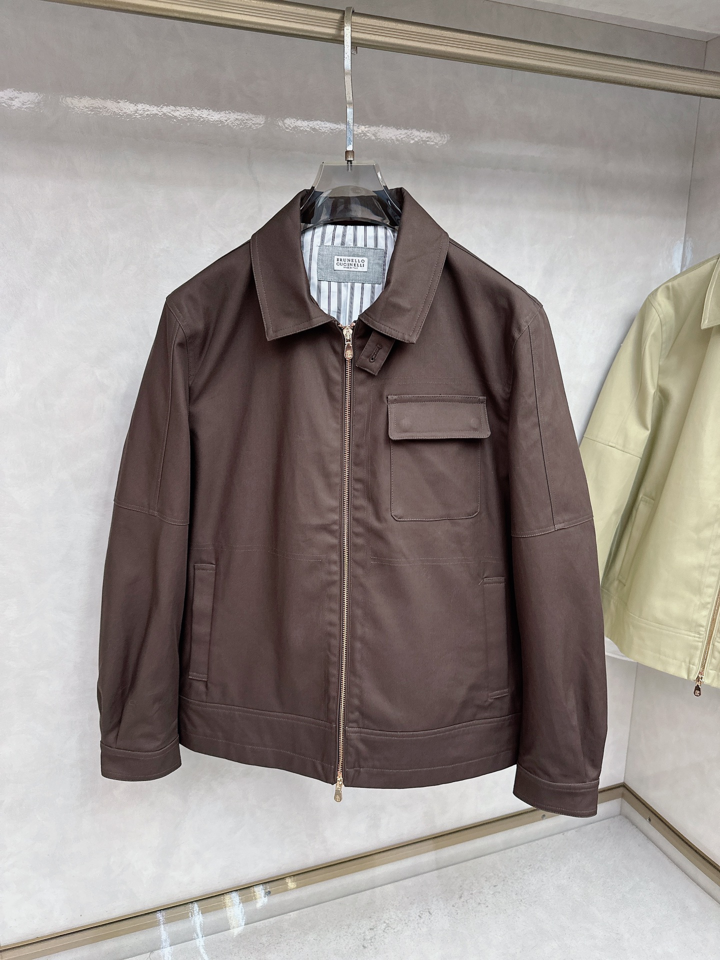 。BC-Brunello Cucineli 布鲁内洛 • 库奇内利💥独家专供新款原单男士休闲夹克 高端定