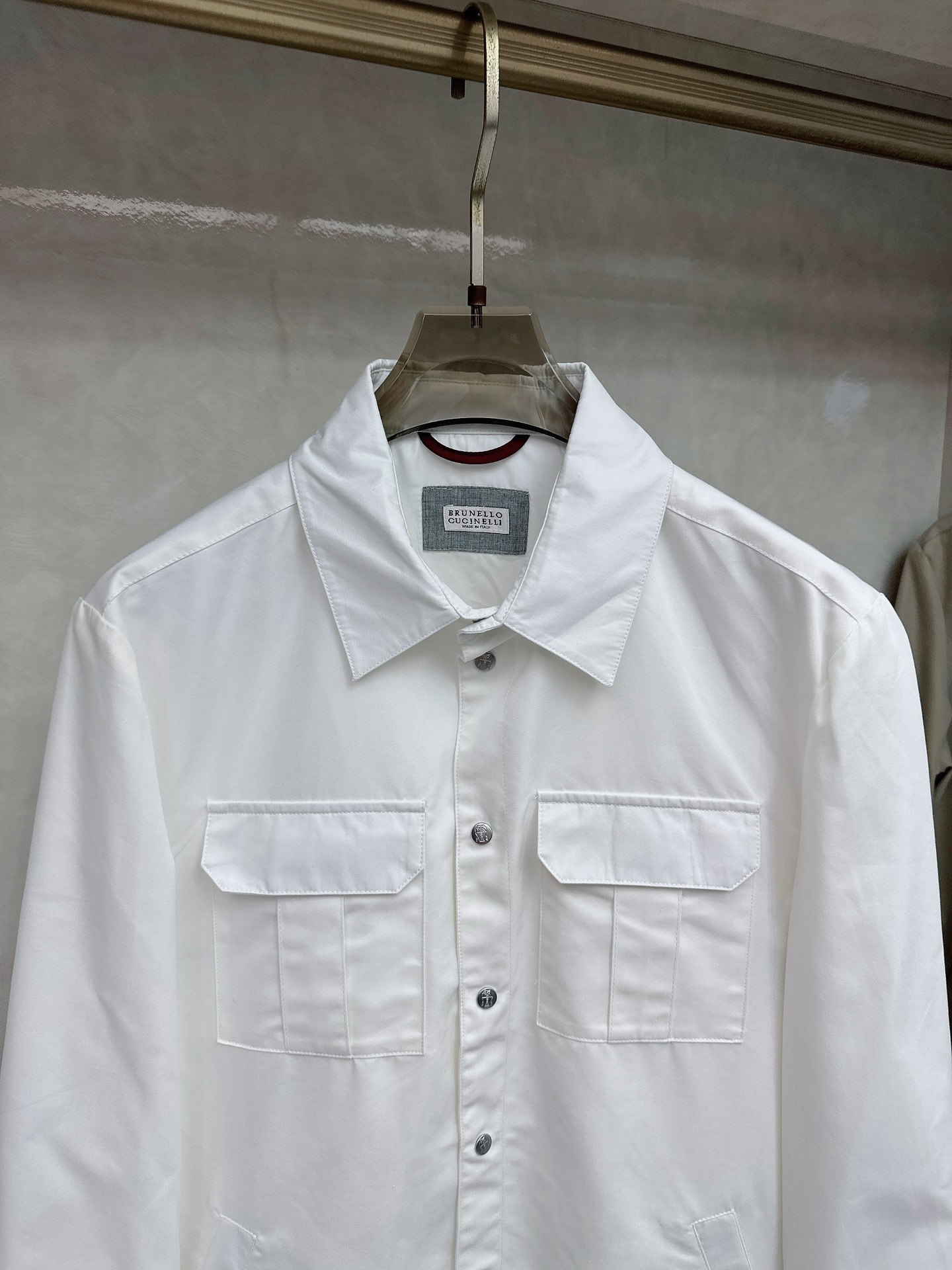 BC 老钱翻领男士新款商务休闲夹克外套，顶奢意大利进口棉混纺人字纹肌理面料，双头拉链门襟、高端混棉成分打