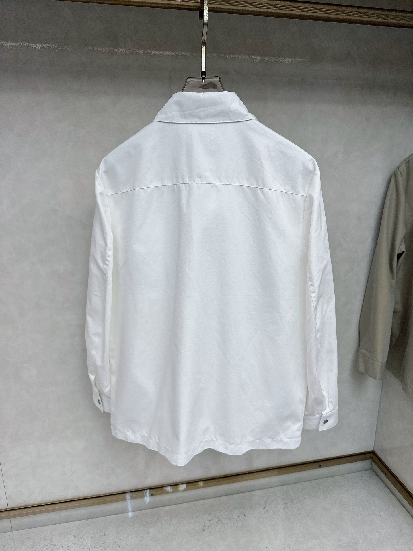 BC 老钱翻领男士新款商务休闲夹克外套，顶奢意大利进口棉混纺人字纹肌理面料，双头拉链门襟、高端混棉成分打