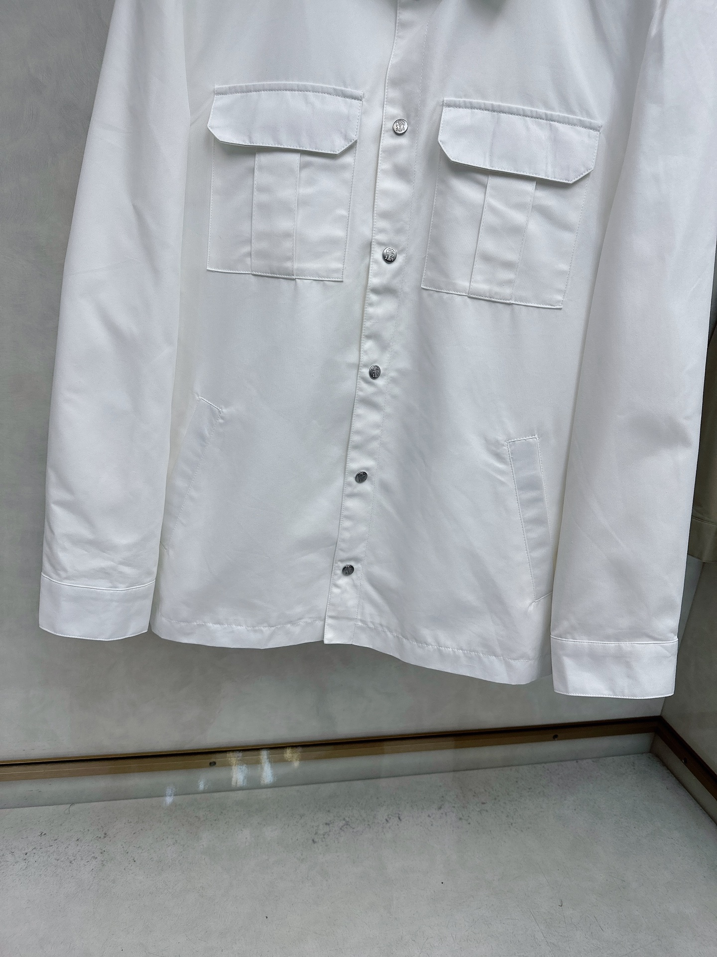 BC 老钱翻领男士新款商务休闲夹克外套，顶奢意大利进口棉混纺人字纹肌理面料，双头拉链门襟、高端混棉成分打