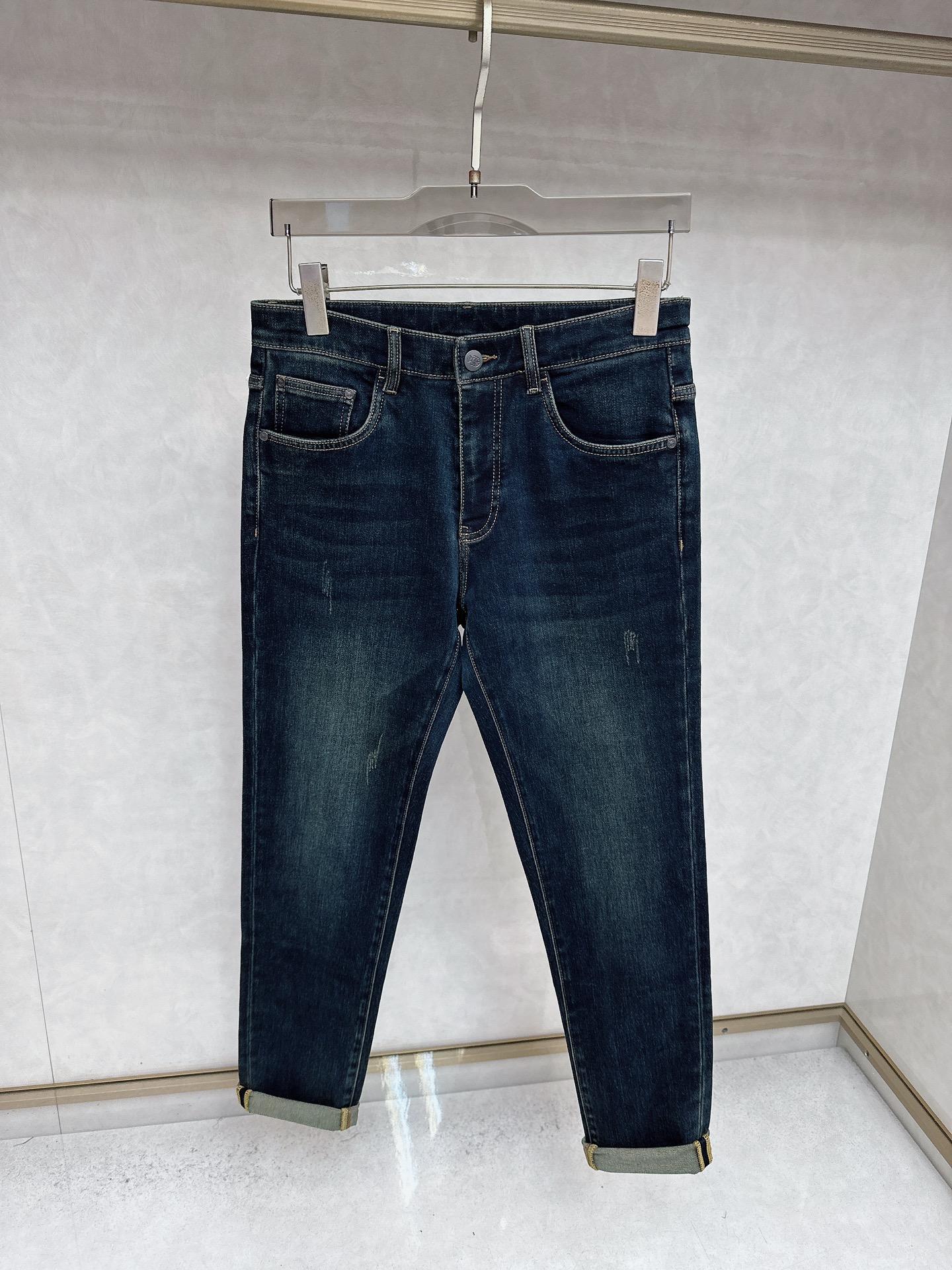 普拉达 2025秋冬🔥🔥新款现货上市，原单爆款牛仔裤👖超级定制款，原版五金，超级重工工艺，版型超赞👍细节