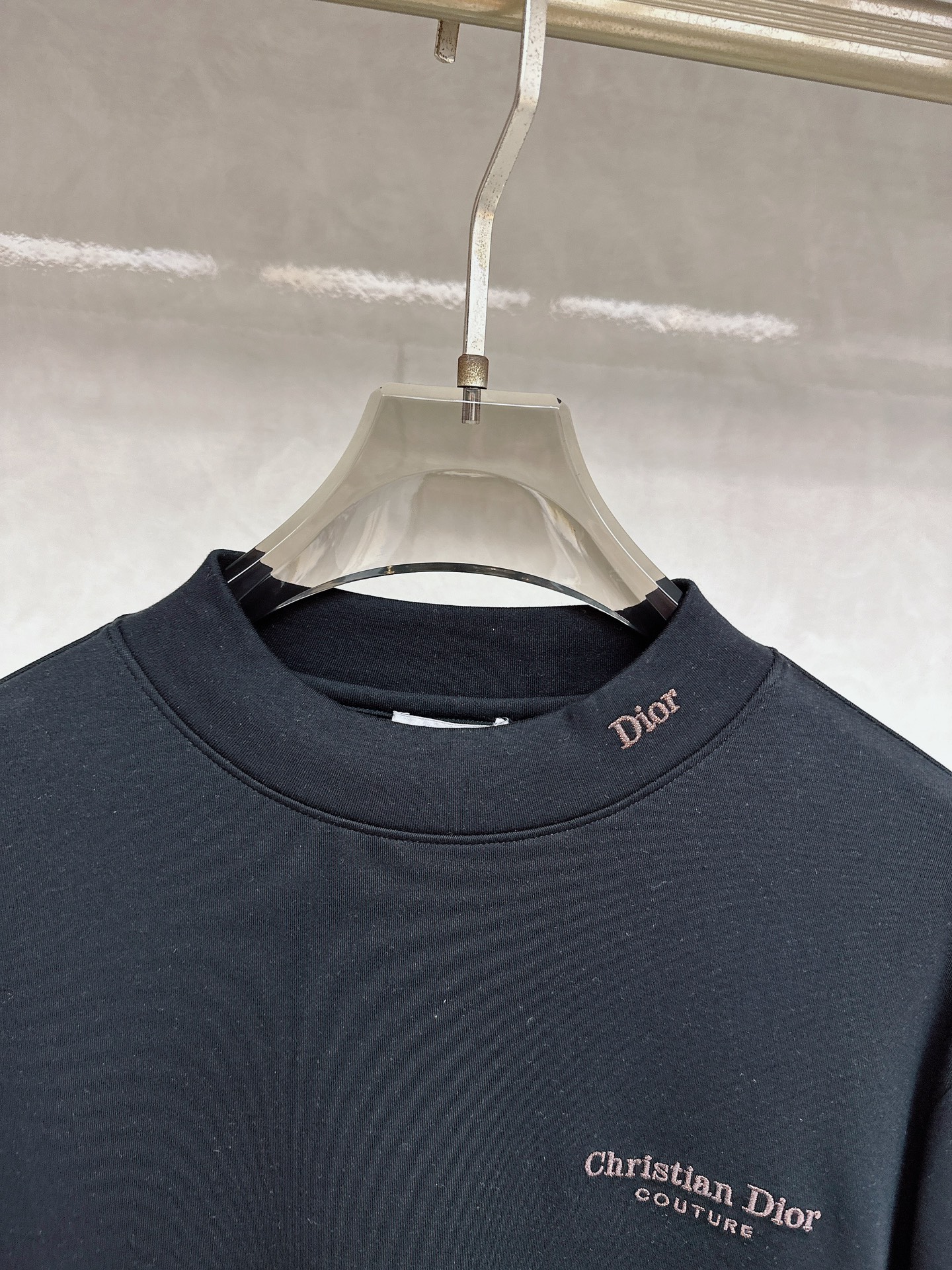 迪奥 Dior 2025秋冬专柜新款 时尚休闲打底衫长袖T恤，精选进口高密度双面拉架棉面料，精致原版lo