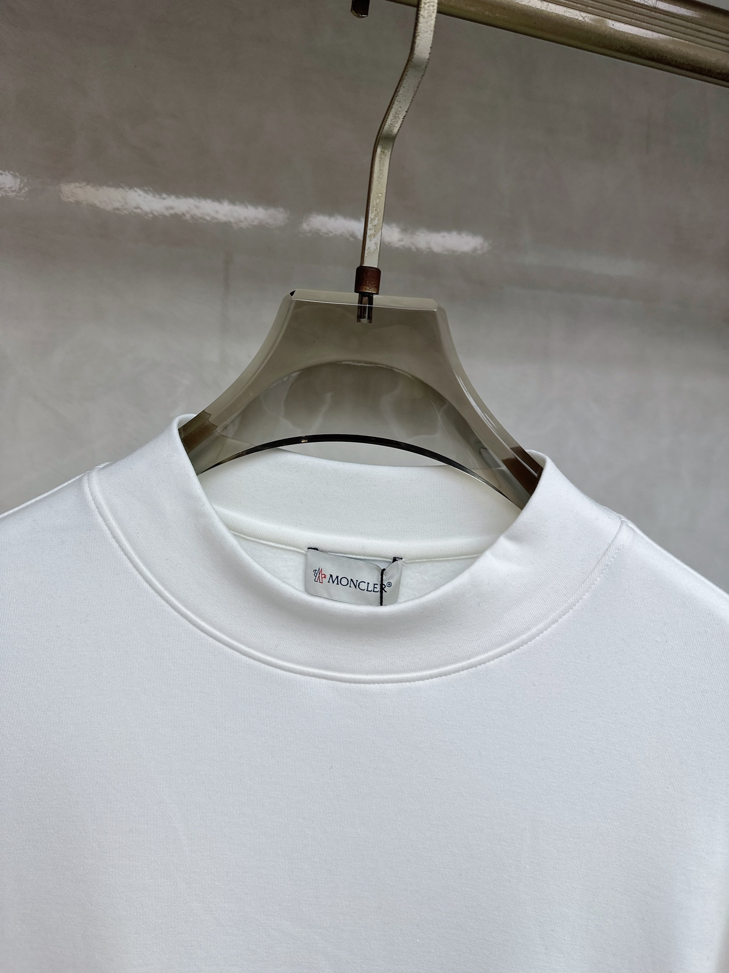 蒙口 Moncler 2025秋冬专柜新款 时尚休闲打底衫长袖T恤，精选进口高密度双面拉架棉面料，精致原