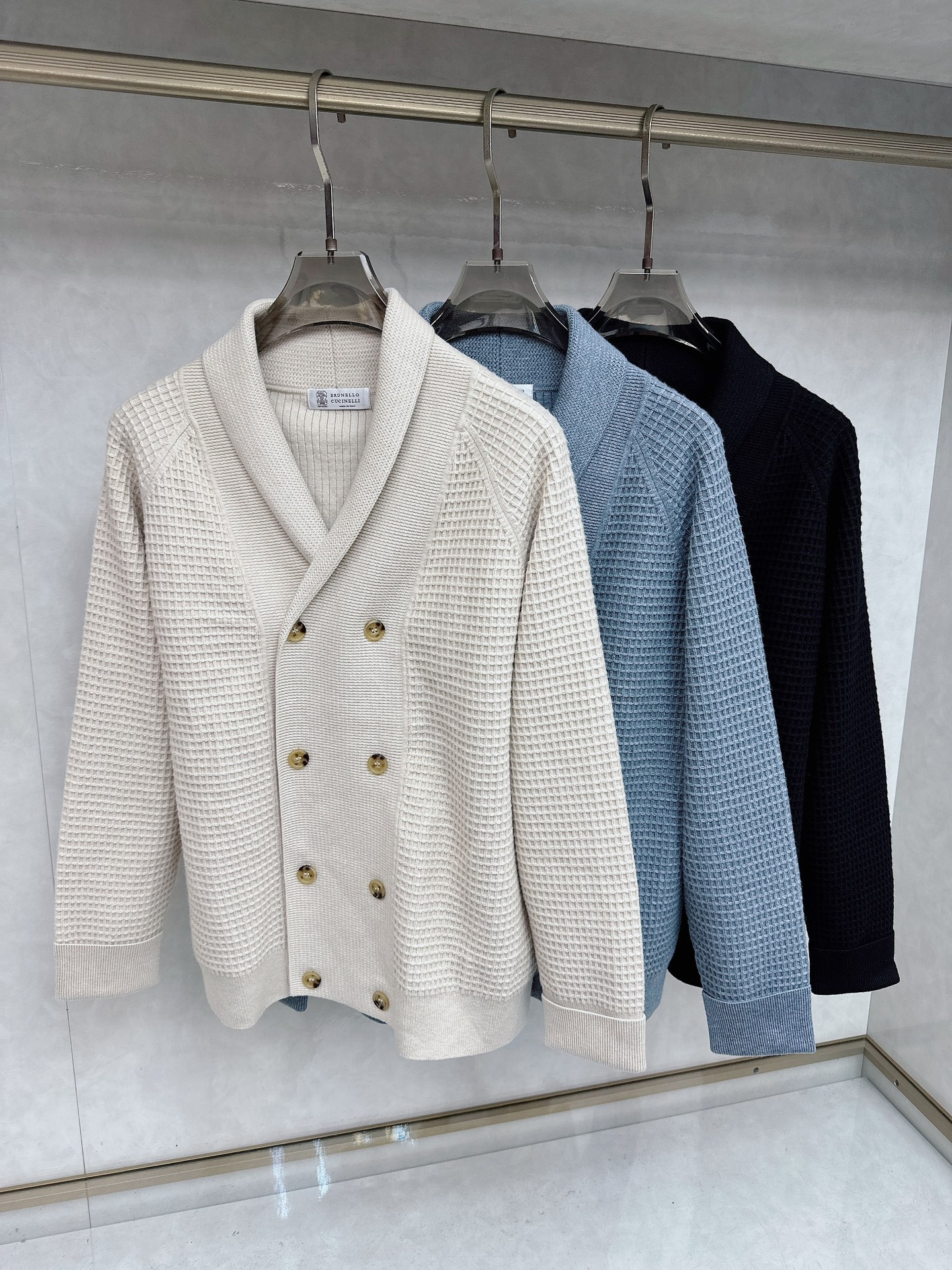 BC 高智感 老钱风穿搭气质立领羊绒夹克外套！品质控必入！100%进口羊绒重磅克重纱线质感无敌赞！手工缝