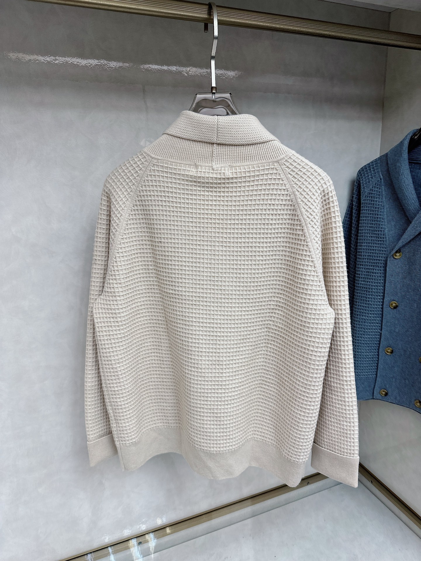 BC 高智感 老钱风穿搭气质立领羊绒夹克外套！品质控必入！100%进口羊绒重磅克重纱线质感无敌赞！手工缝