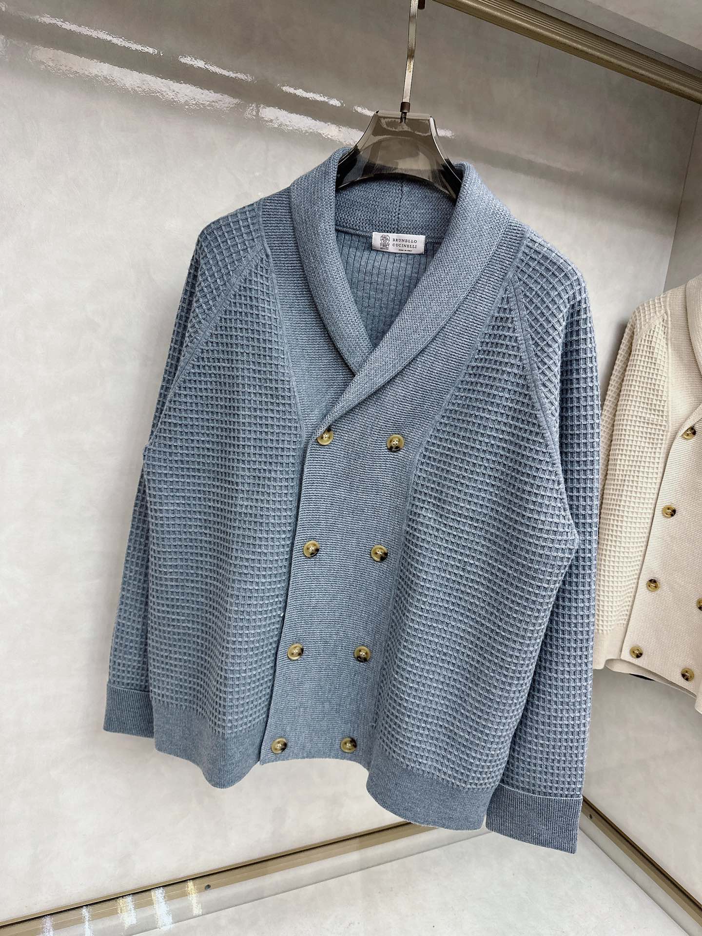 BC 高智感 老钱风穿搭气质立领羊绒夹克外套！品质控必入！100%进口羊绒重磅克重纱线质感无敌赞！手工缝