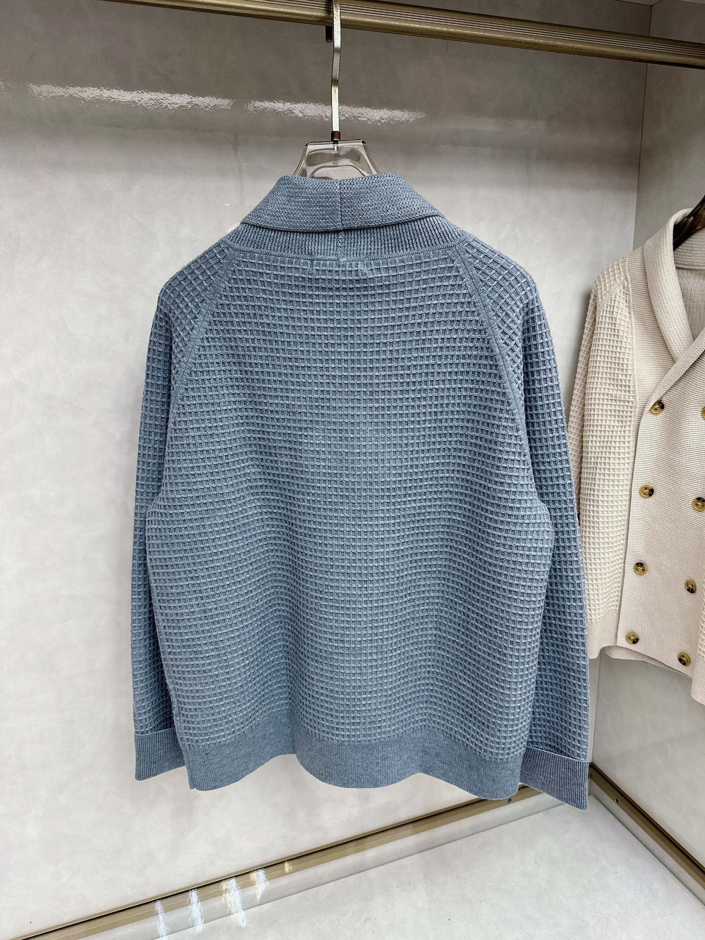 BC 高智感 老钱风穿搭气质立领羊绒夹克外套！品质控必入！100%进口羊绒重磅克重纱线质感无敌赞！手工缝