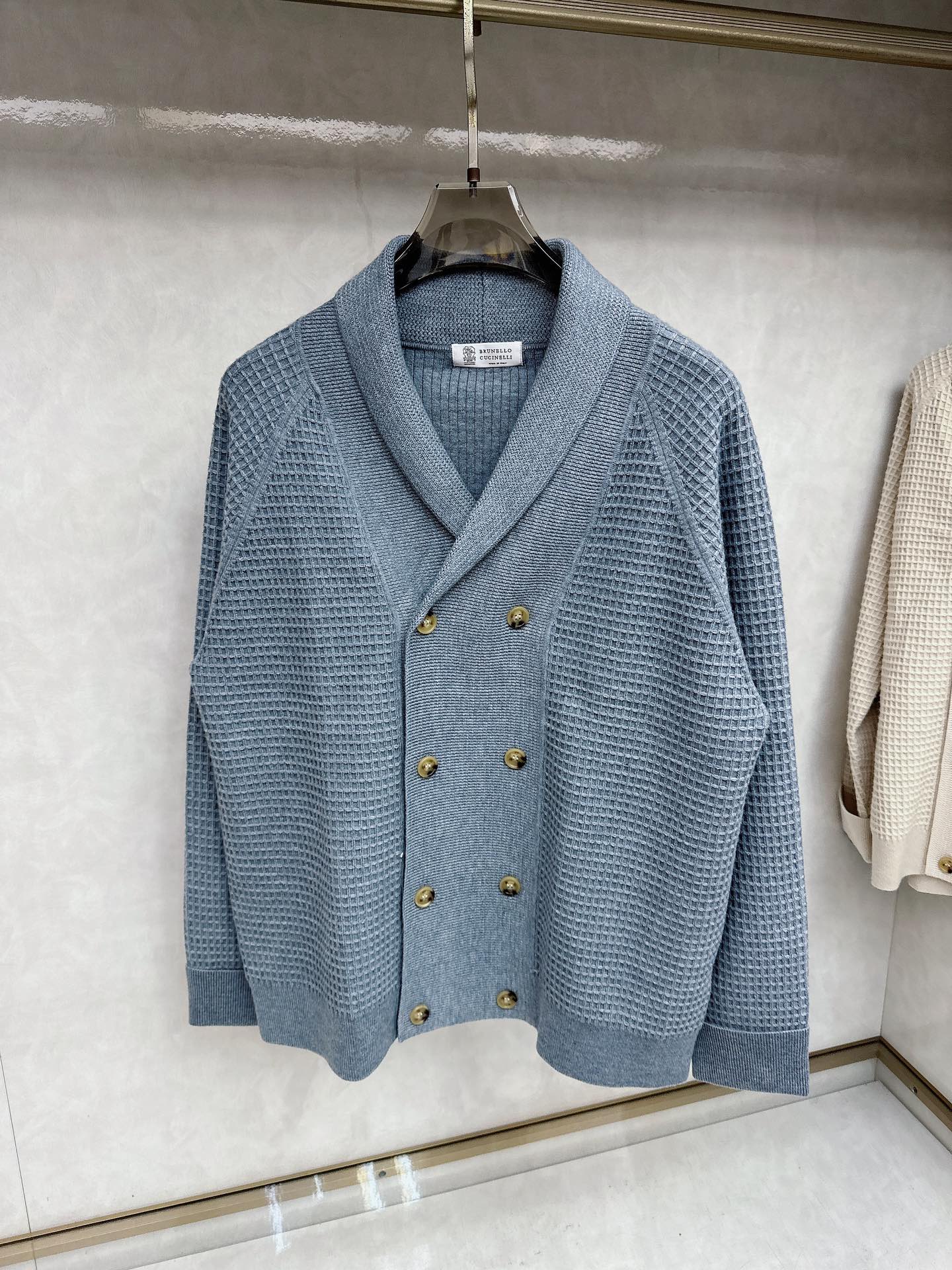 BC 高智感 老钱风穿搭气质立领羊绒夹克外套！品质控必入！100%进口羊绒重磅克重纱线质感无敌赞！手工缝