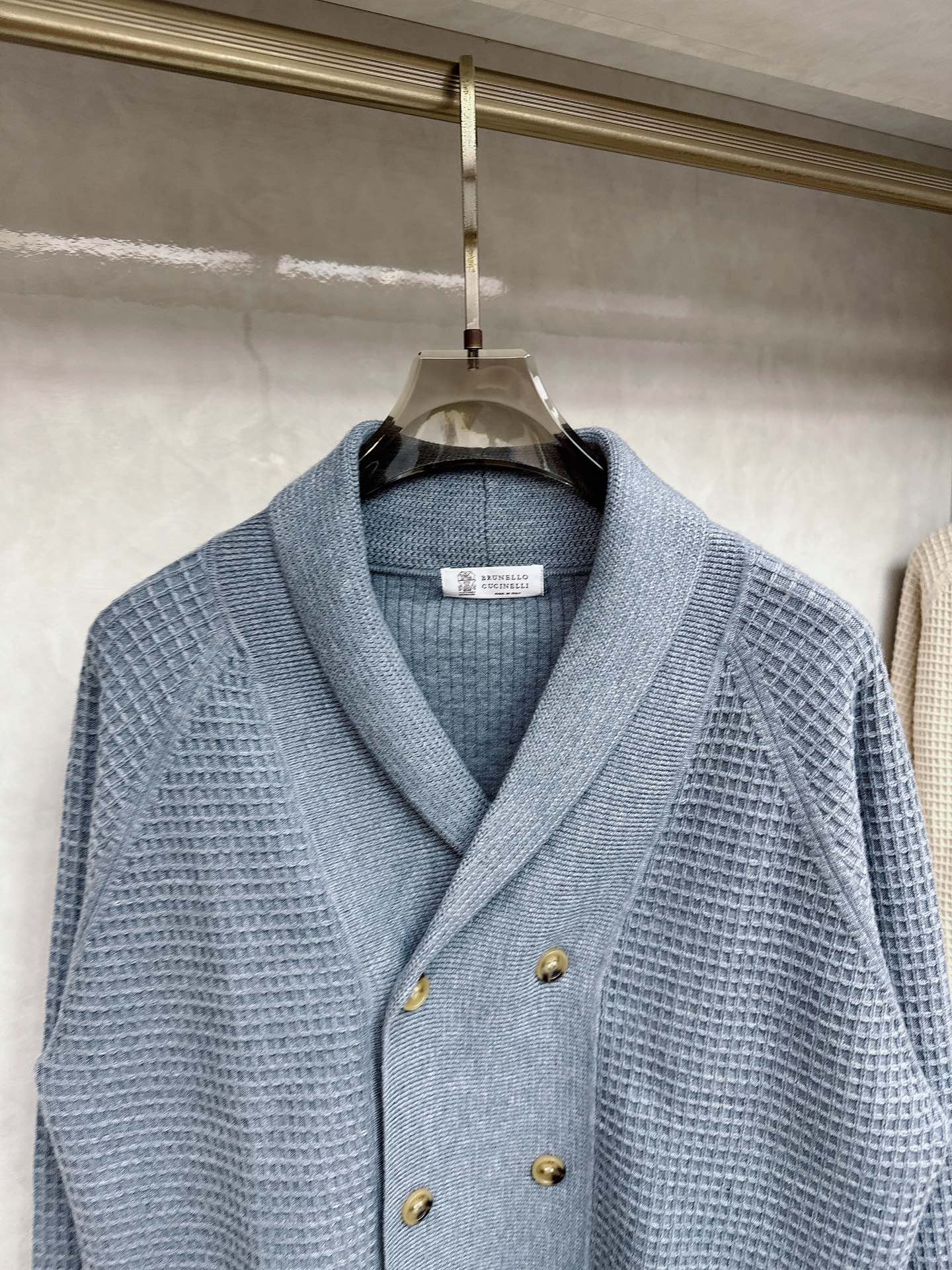 BC 高智感 老钱风穿搭气质立领羊绒夹克外套！品质控必入！100%进口羊绒重磅克重纱线质感无敌赞！手工缝