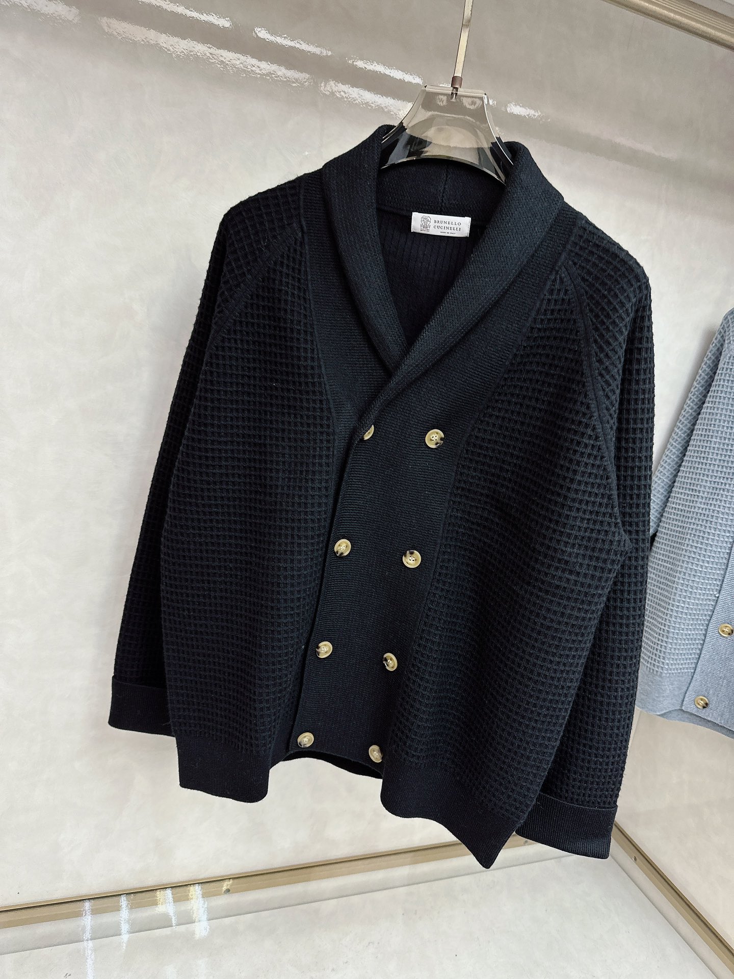 BC 高智感 老钱风穿搭气质立领羊绒夹克外套！品质控必入！100%进口羊绒重磅克重纱线质感无敌赞！手工缝